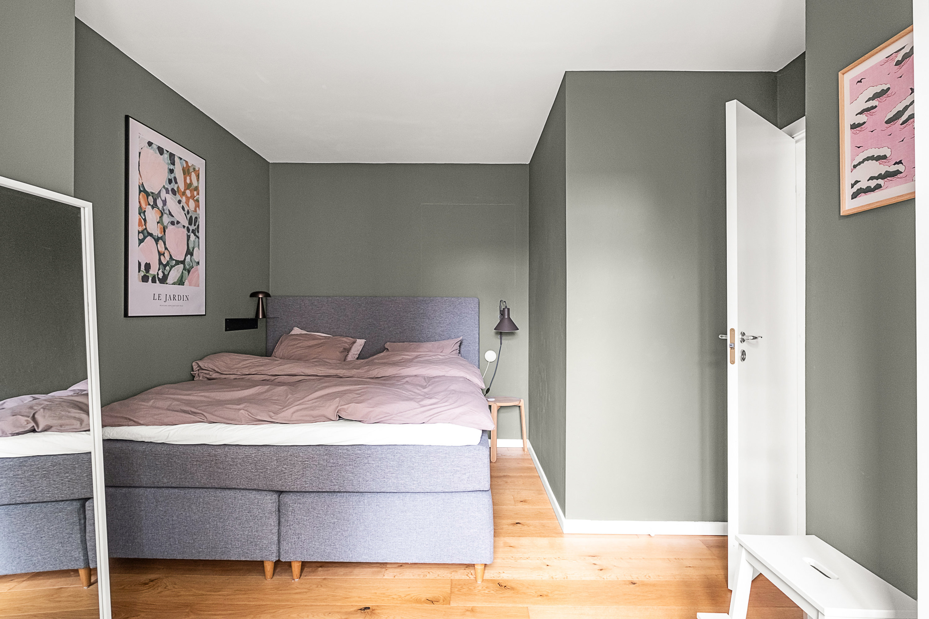 Fremhævet soveværelse billede i fuldskærmstilstand. Billede af Ålborggade 1, st.. th., 8000 Aarhus C