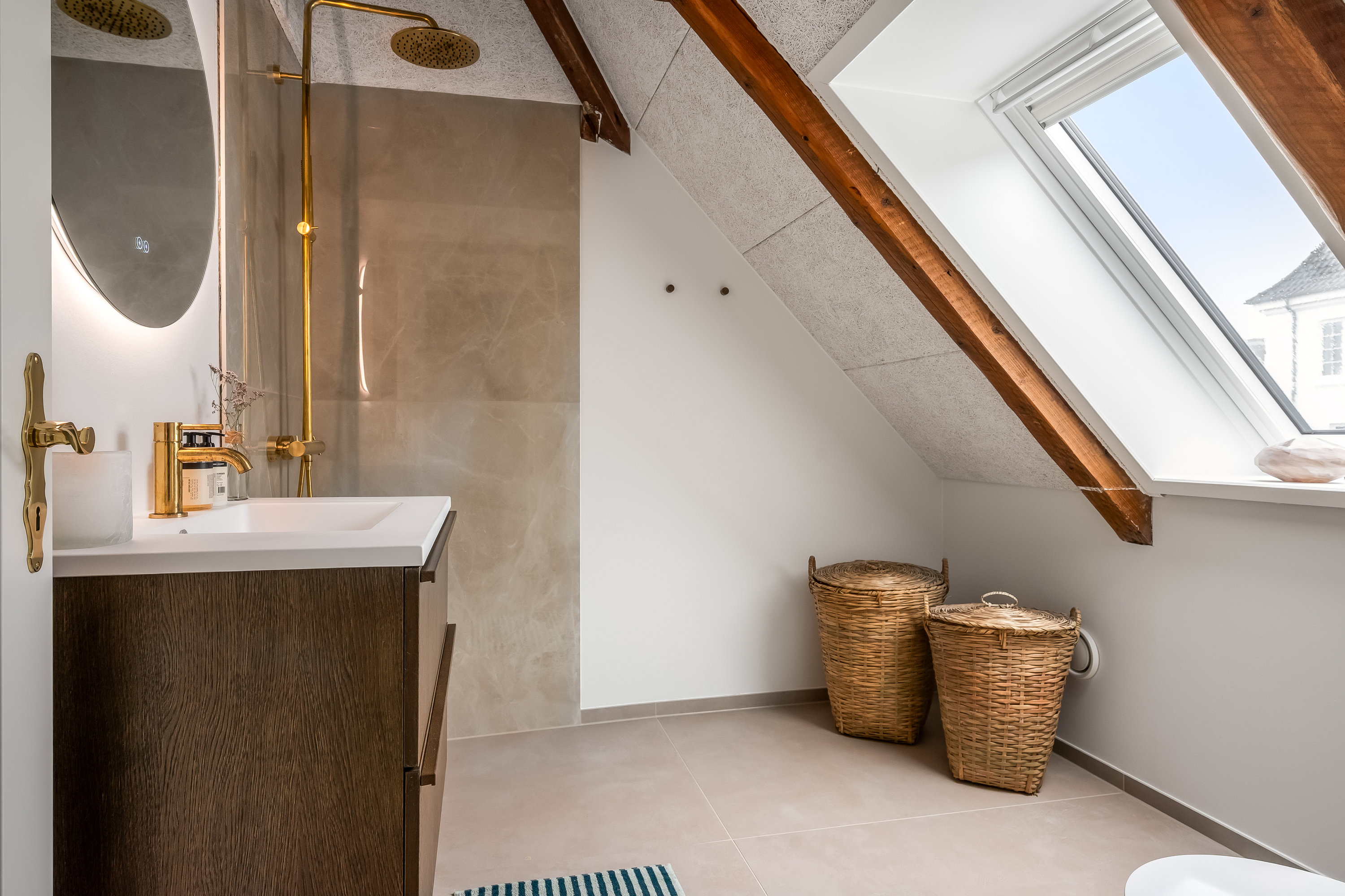 Fremhævet badeværelse billede i fuldskærmstilstand. Billede af Voldgade 17, 7620 Lemvig