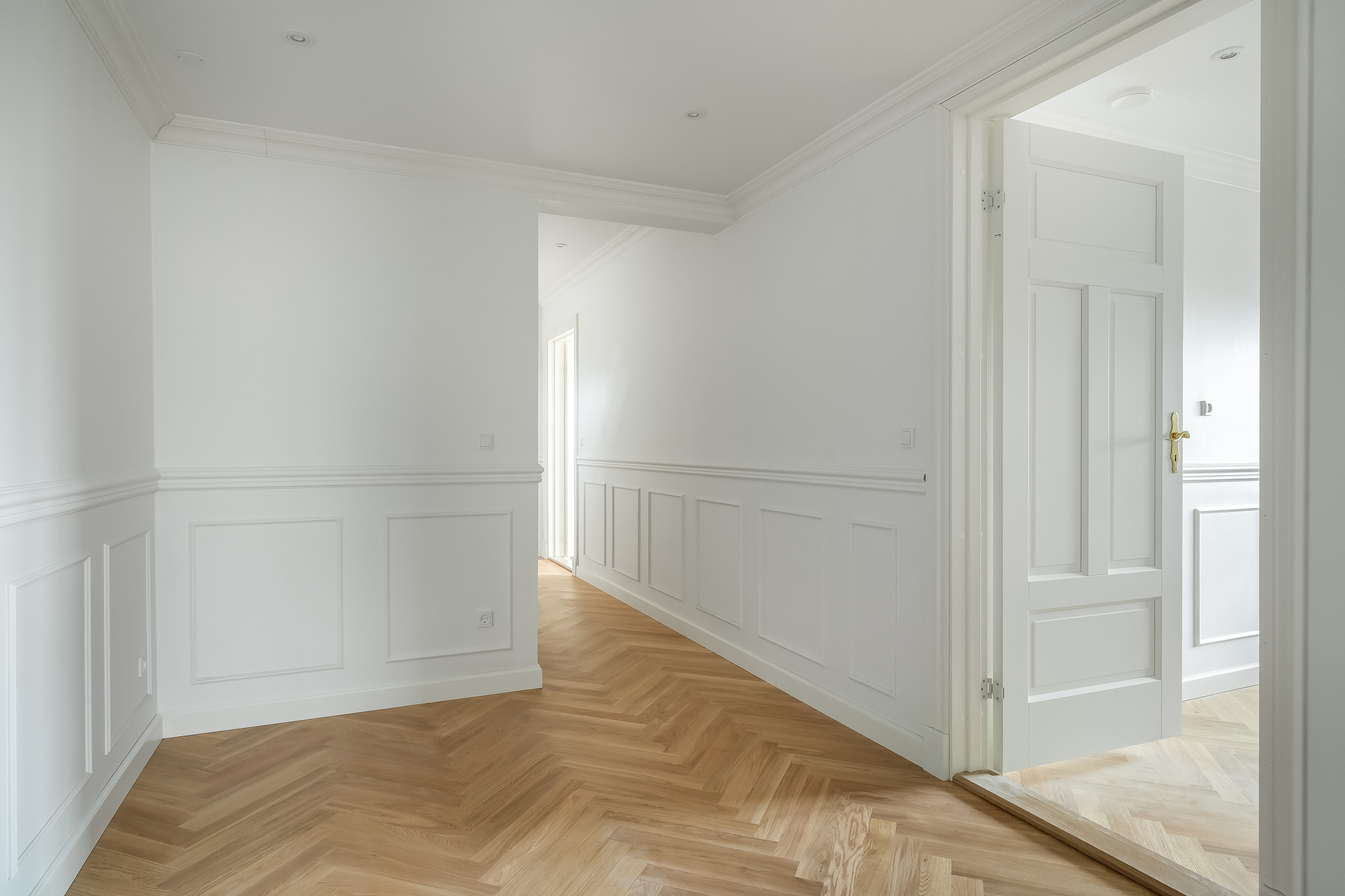 Fremhævet gang billede i fuldskærmstilstand. Billede af Voldgade 17, 7620 Lemvig