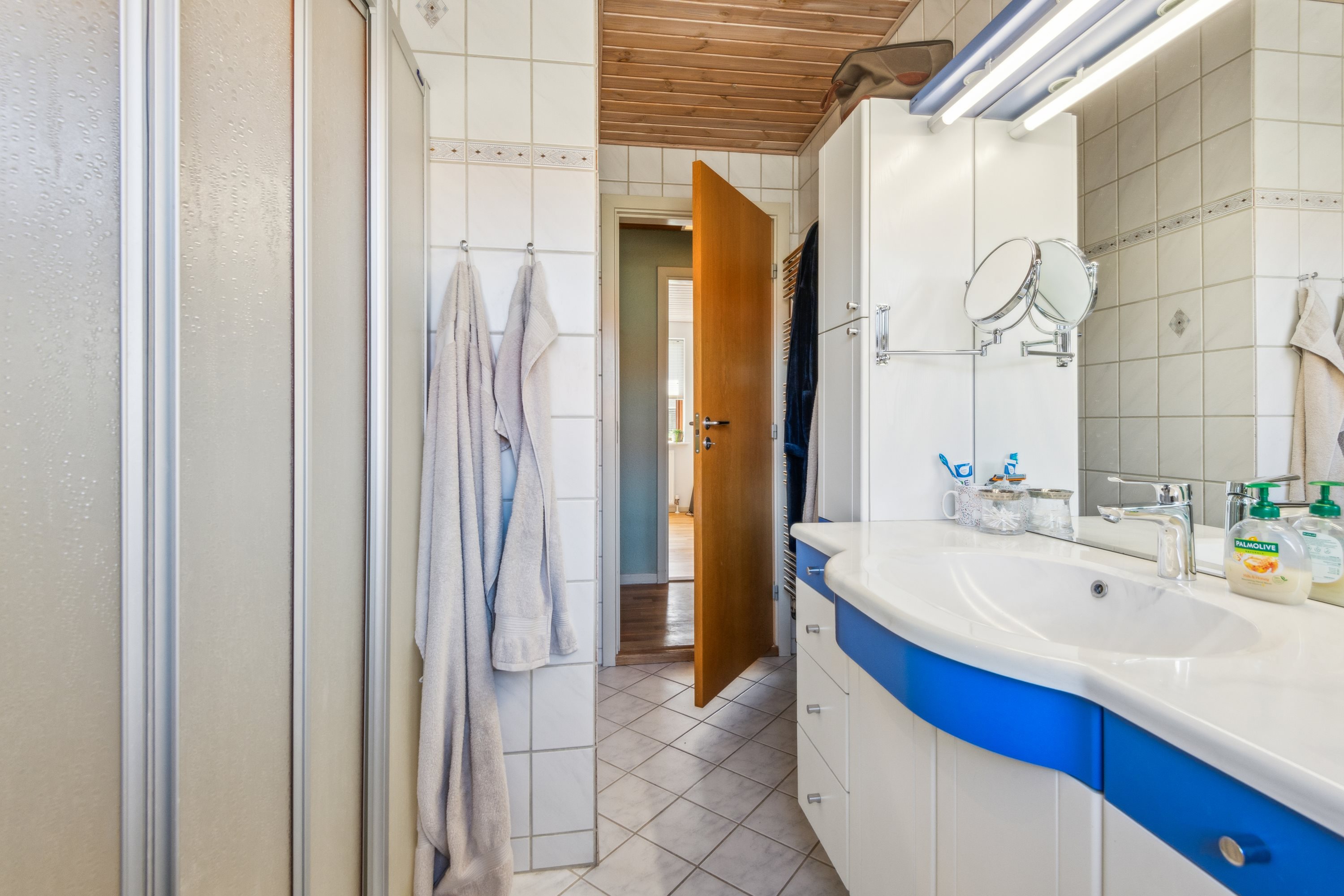 Fremhævet badeværelse billede i fuldskærmstilstand. Billede af Spergelvej 35, 9270 Klarup