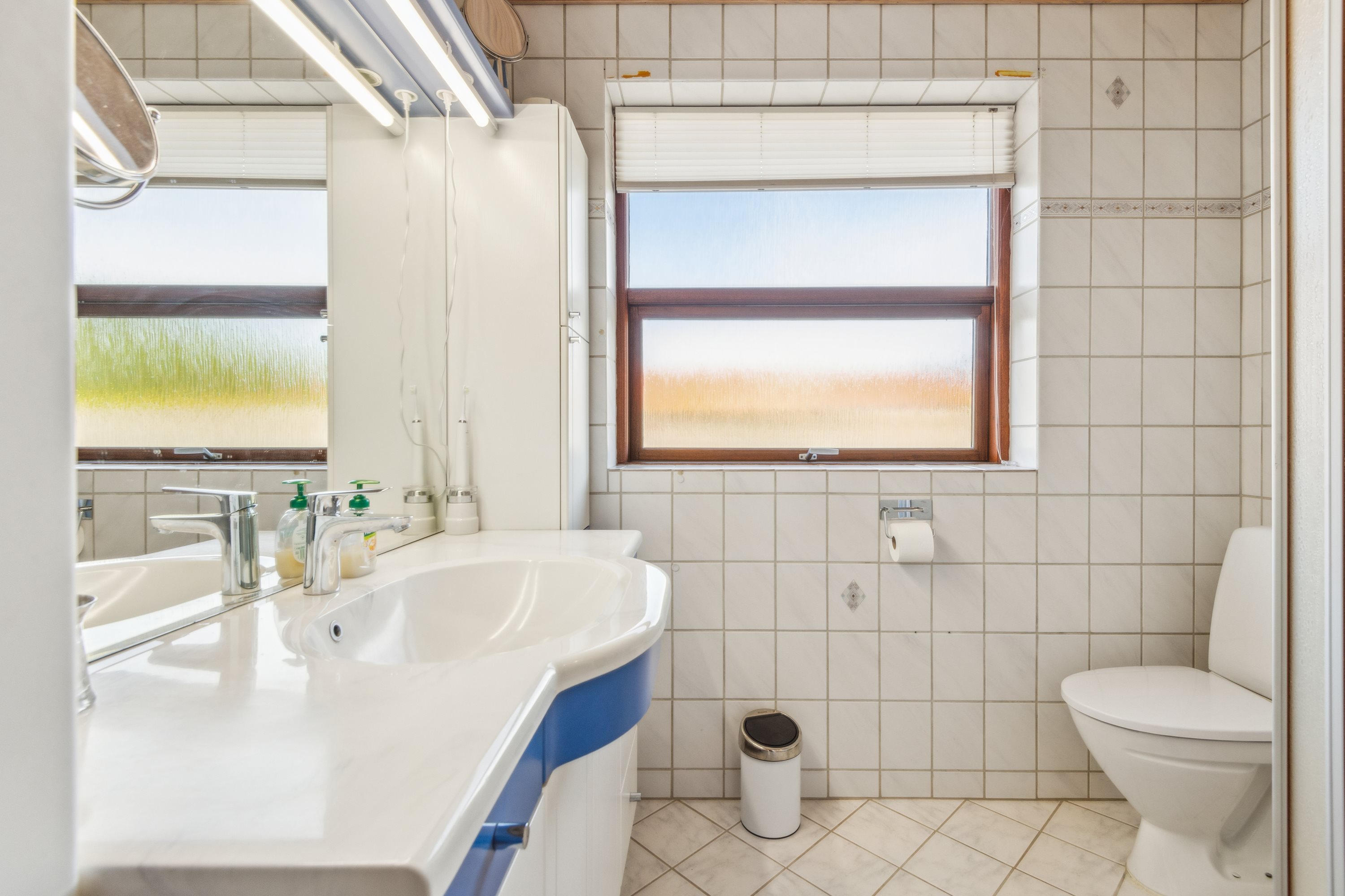 Fremhævet badeværelse billede i fuldskærmstilstand. Billede af Spergelvej 35, 9270 Klarup