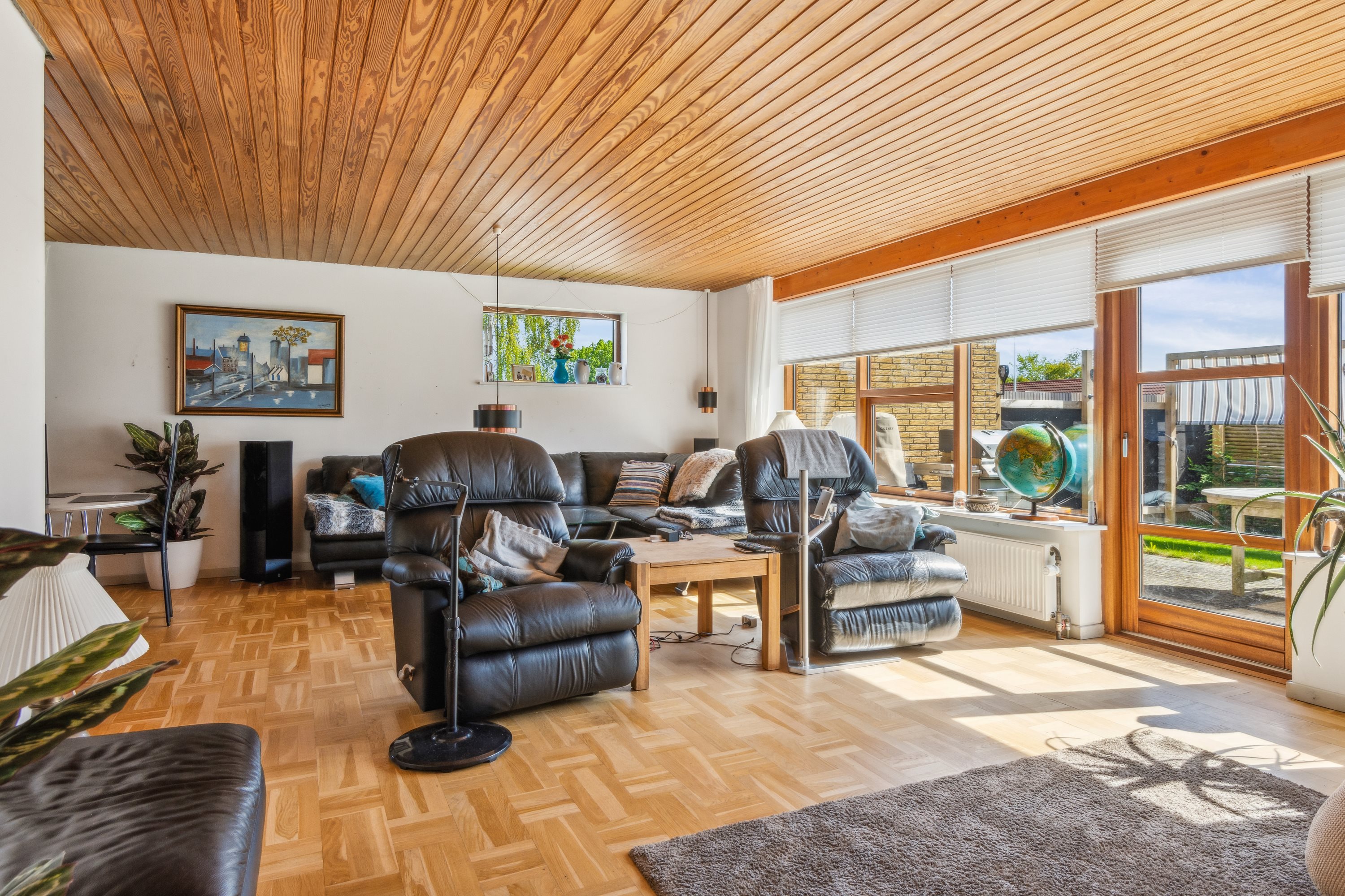 Fremhævet stue billede i fuldskærmstilstand. Billede af Spergelvej 35, 9270 Klarup