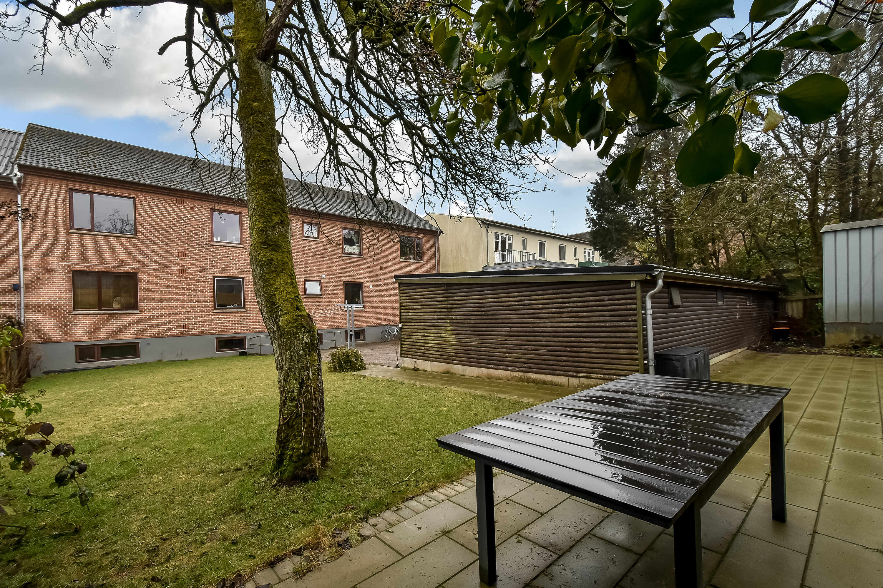 Fremhævet terrasse billede i fuldskærmstilstand. Billede af Vinkelgade 11, st.. tv., 7400 Herning