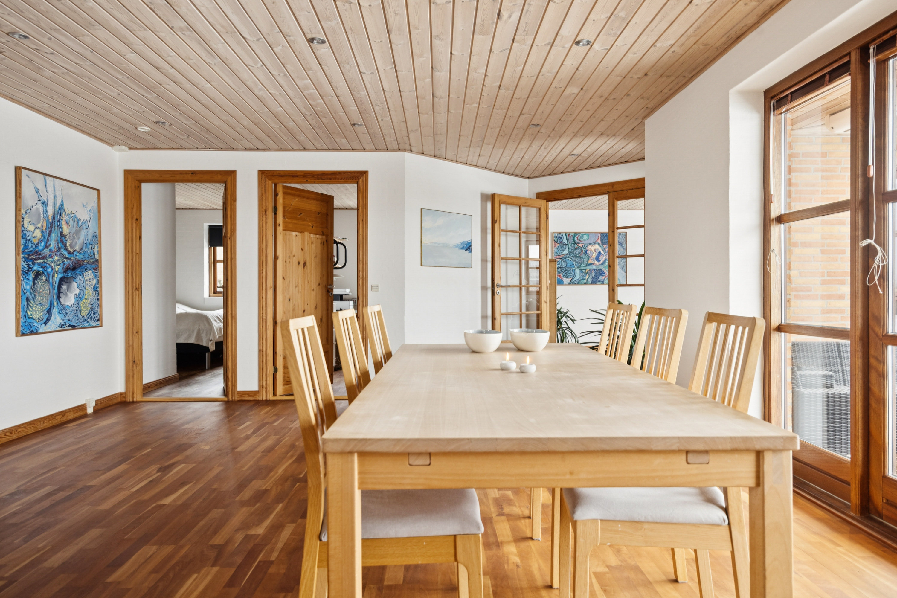 Fremhævet stue billede i fuldskærmstilstand. Billede af Østermarken 159, 9320 Hjallerup