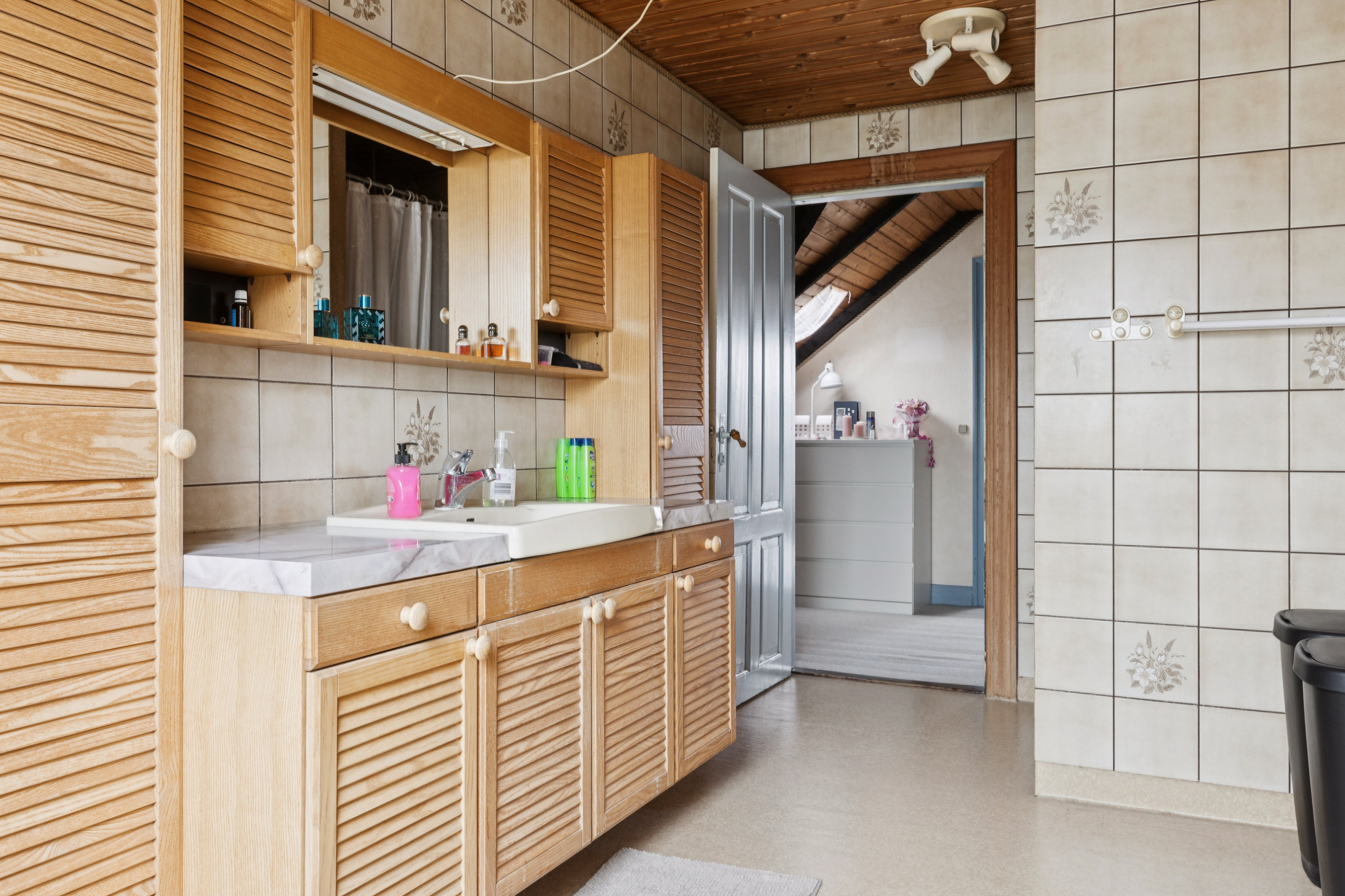 Fremhævet badeværelse billede i fuldskærmstilstand. Billede af Ravnekærvej 41, 5631 Ebberup