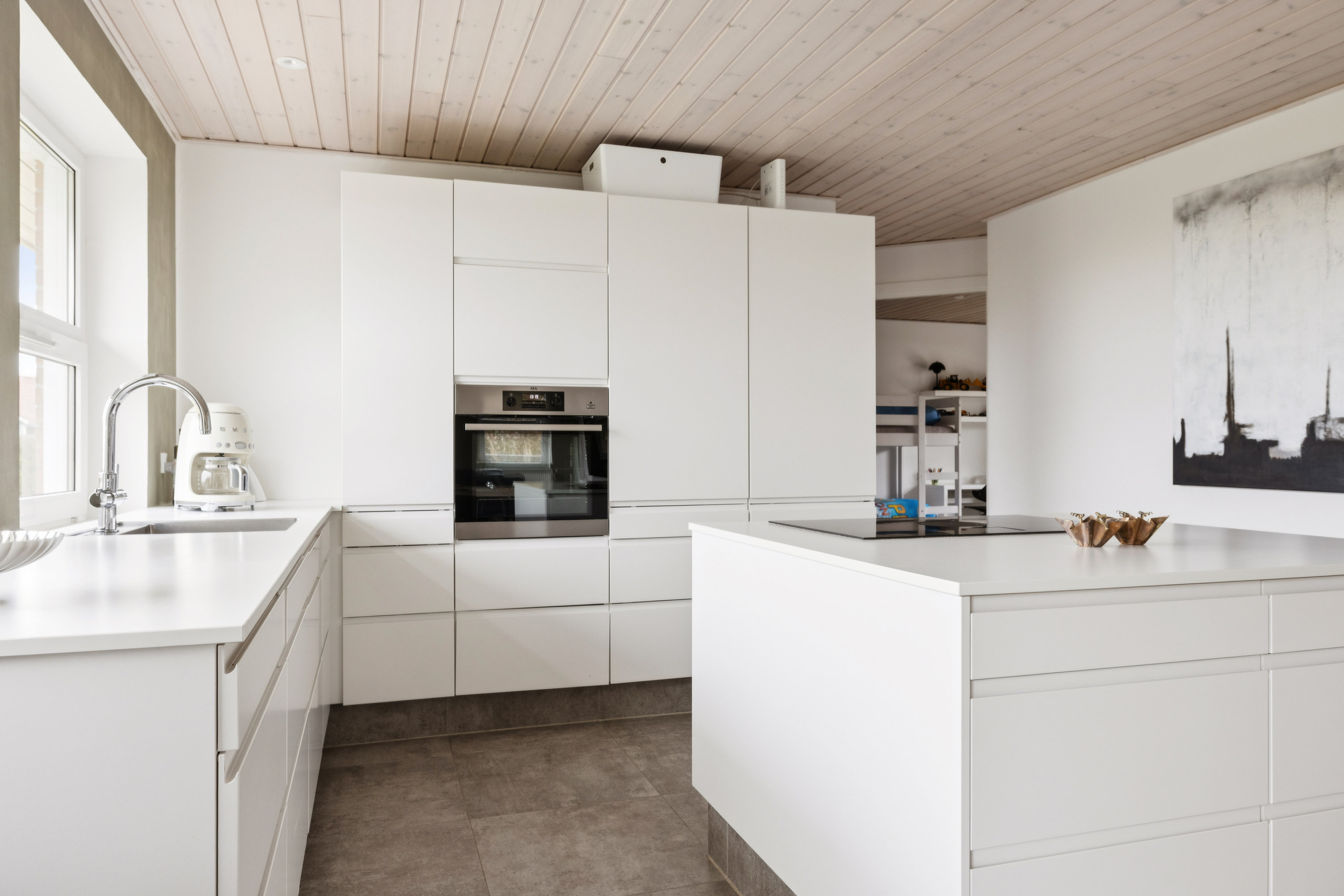 Fremhævet køkken billede i fuldskærmstilstand. Billede af Heimdalsvænget 8, 5610 Assens