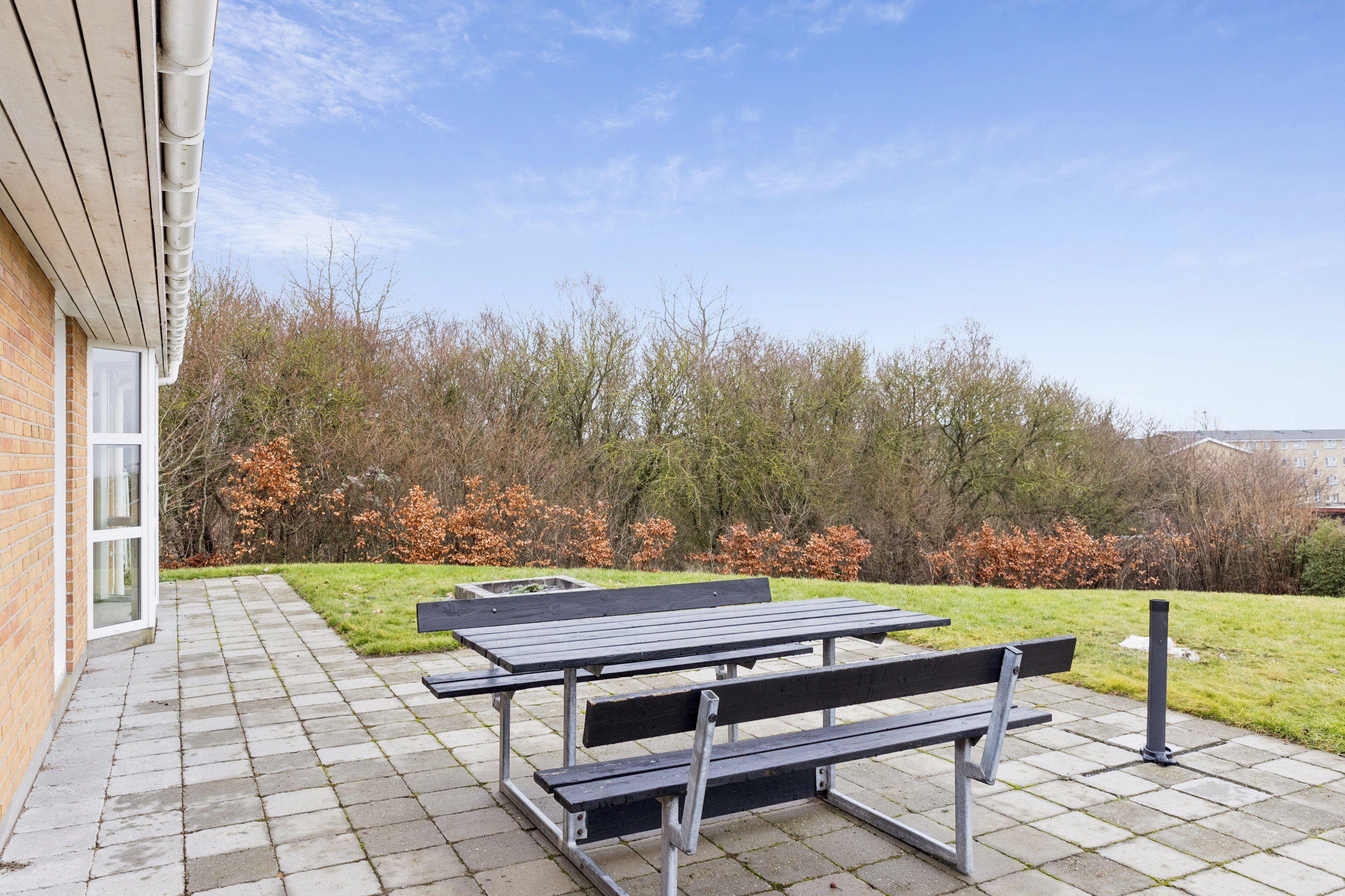 Fremhævet terrasse billede i fuldskærmstilstand. Billede af Heimdalsvænget 8, 5610 Assens