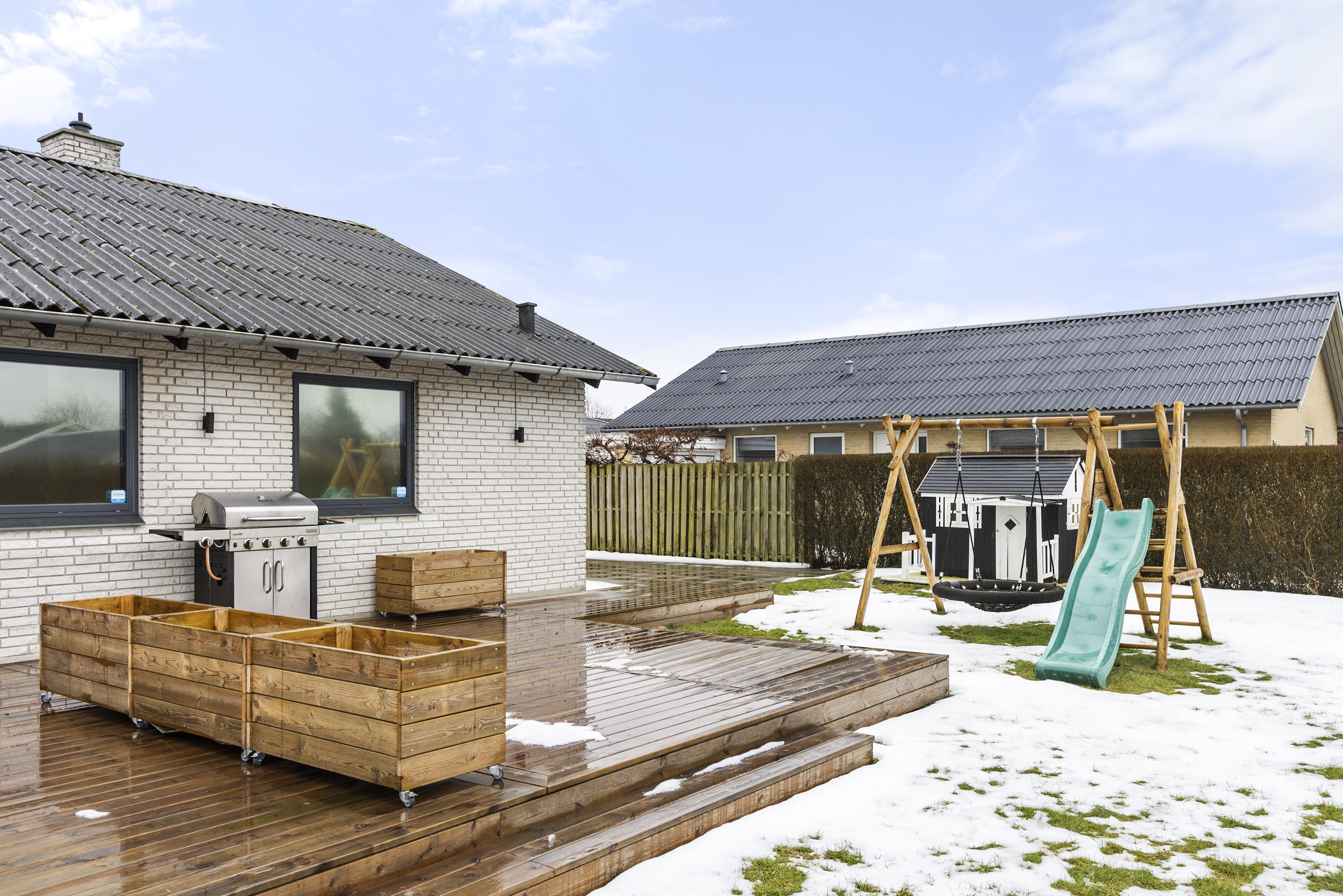 Fremhævet have billede i fuldskærmstilstand. Billede af Fyrrevænget 30, 4293 Dianalund