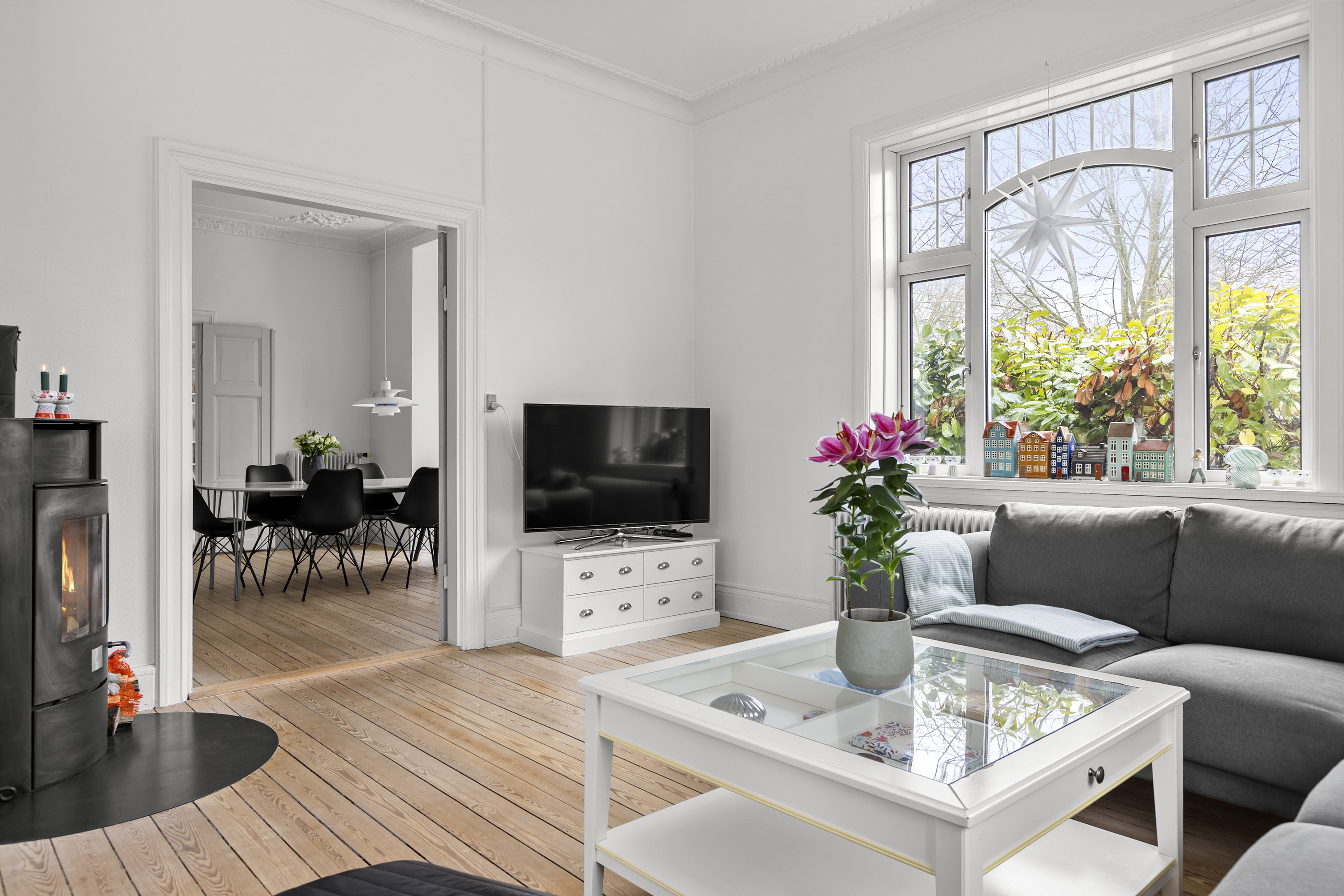 Fremhævet stue billede i fuldskærmstilstand. Billede af Sorøvej 47, 4295 Stenlille