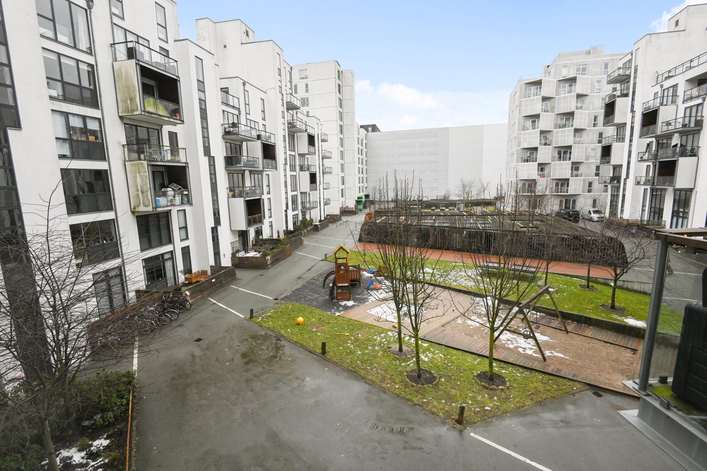 Fremhævet  billede i fuldskærmstilstand. Billede af Robert Jacobsens Vej 91, 2. tv., 2300 København S