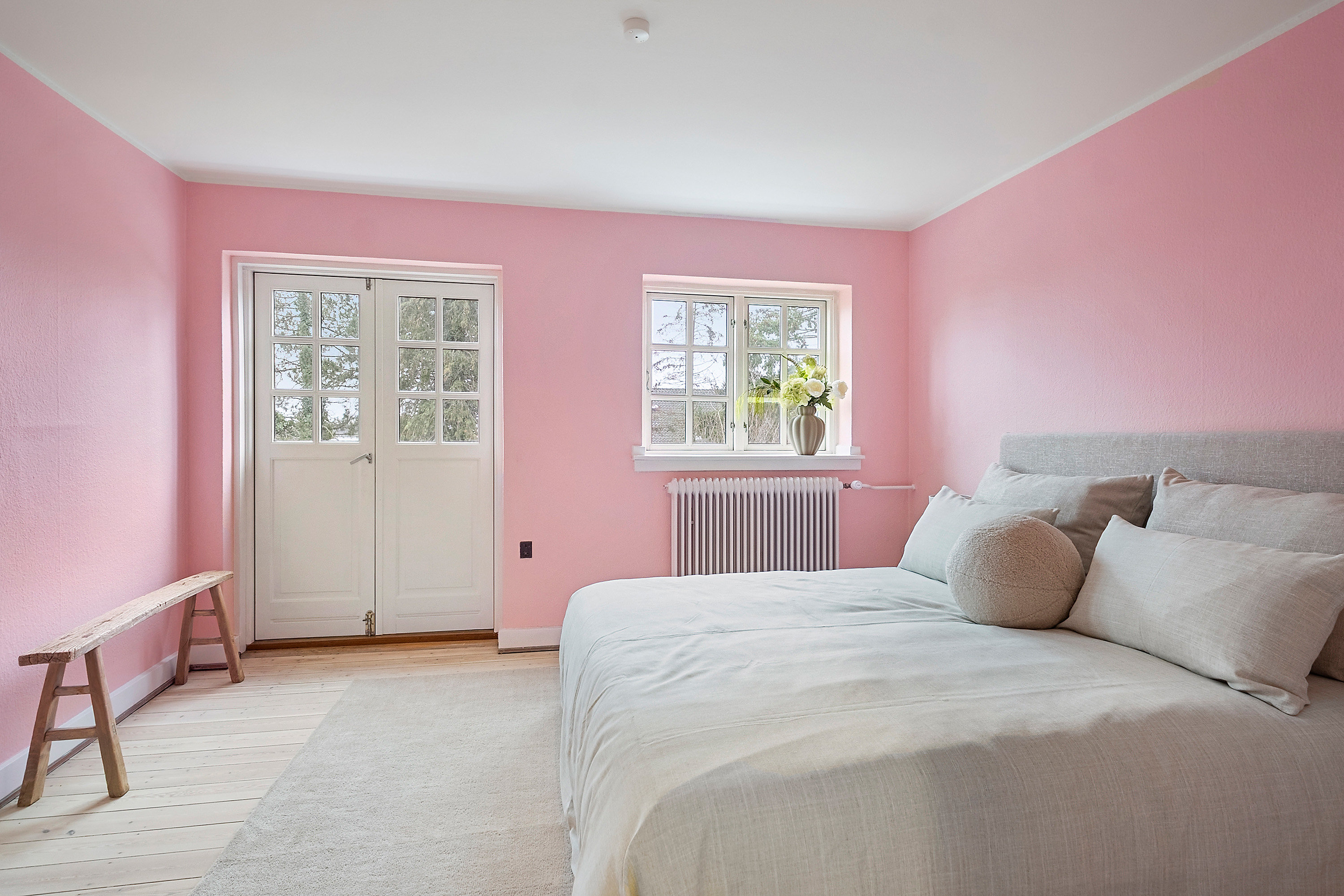 Fremhævet soveværelse billede i fuldskærmstilstand. Billede af Barsehøj 10, 2900 Hellerup