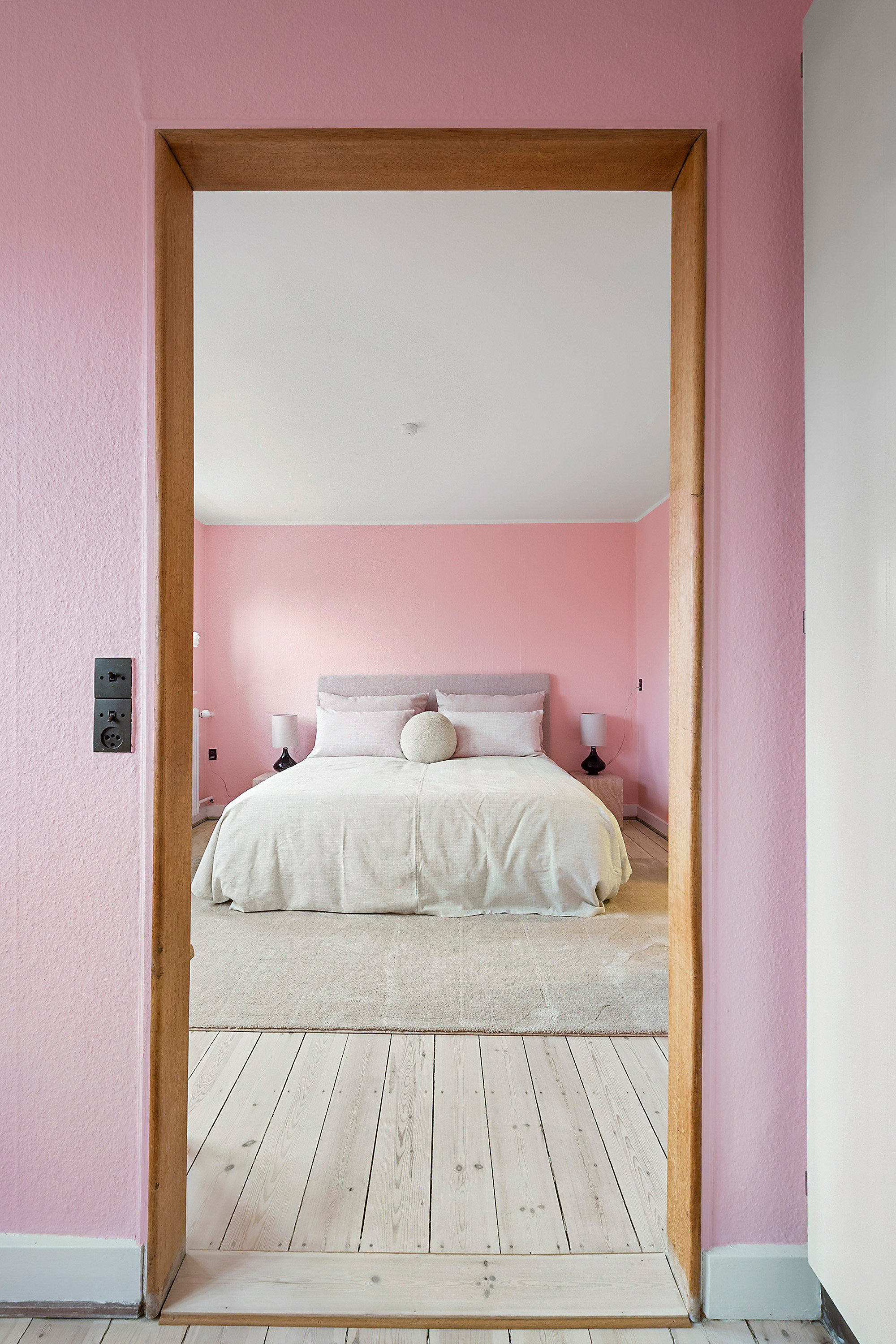 Fremhævet soveværelse billede i fuldskærmstilstand. Billede af Barsehøj 10, 2900 Hellerup