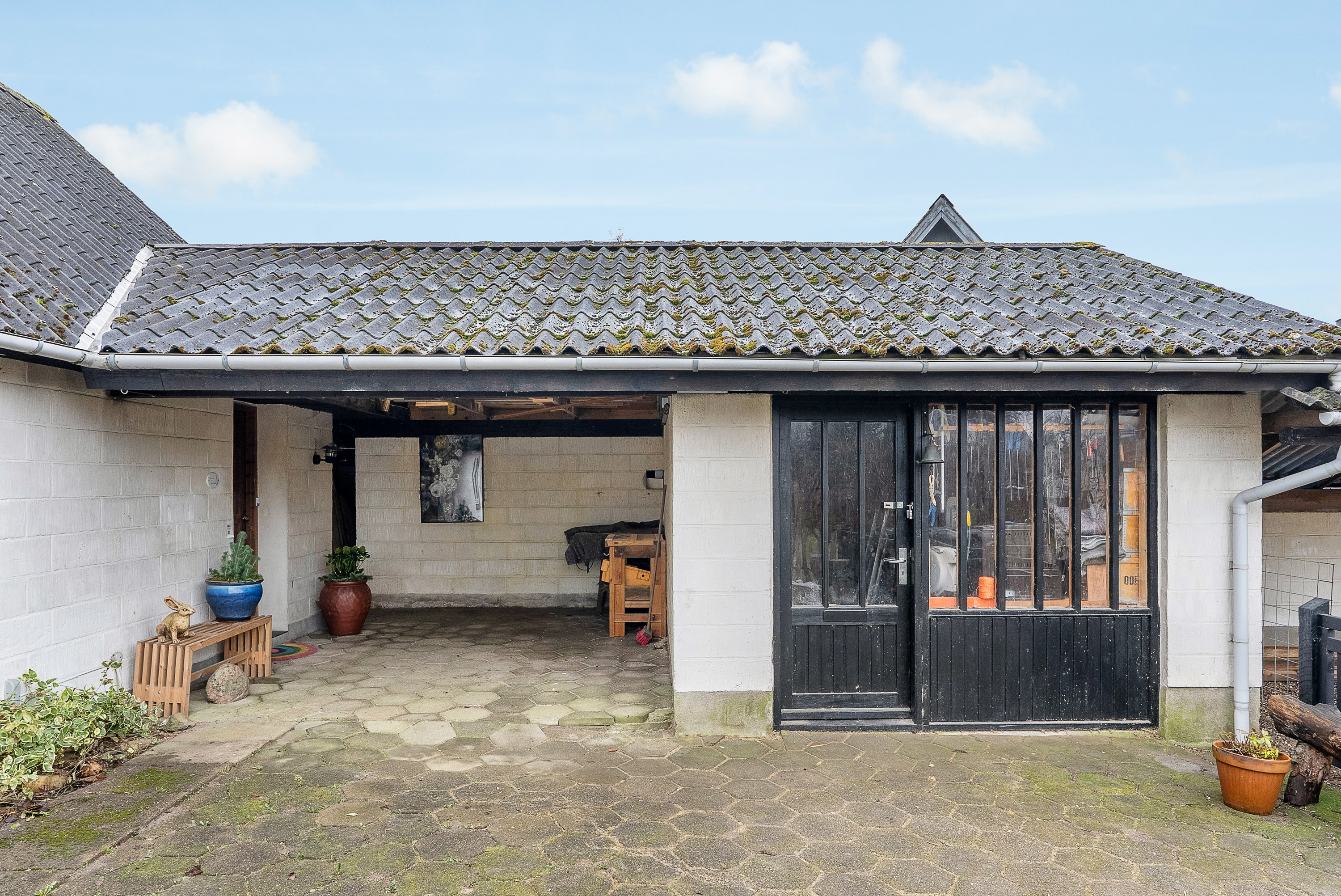 Fremhævet facade billede i fuldskærmstilstand. Billede af Kirkevej 33, Nr Højrup, 5450 Otterup