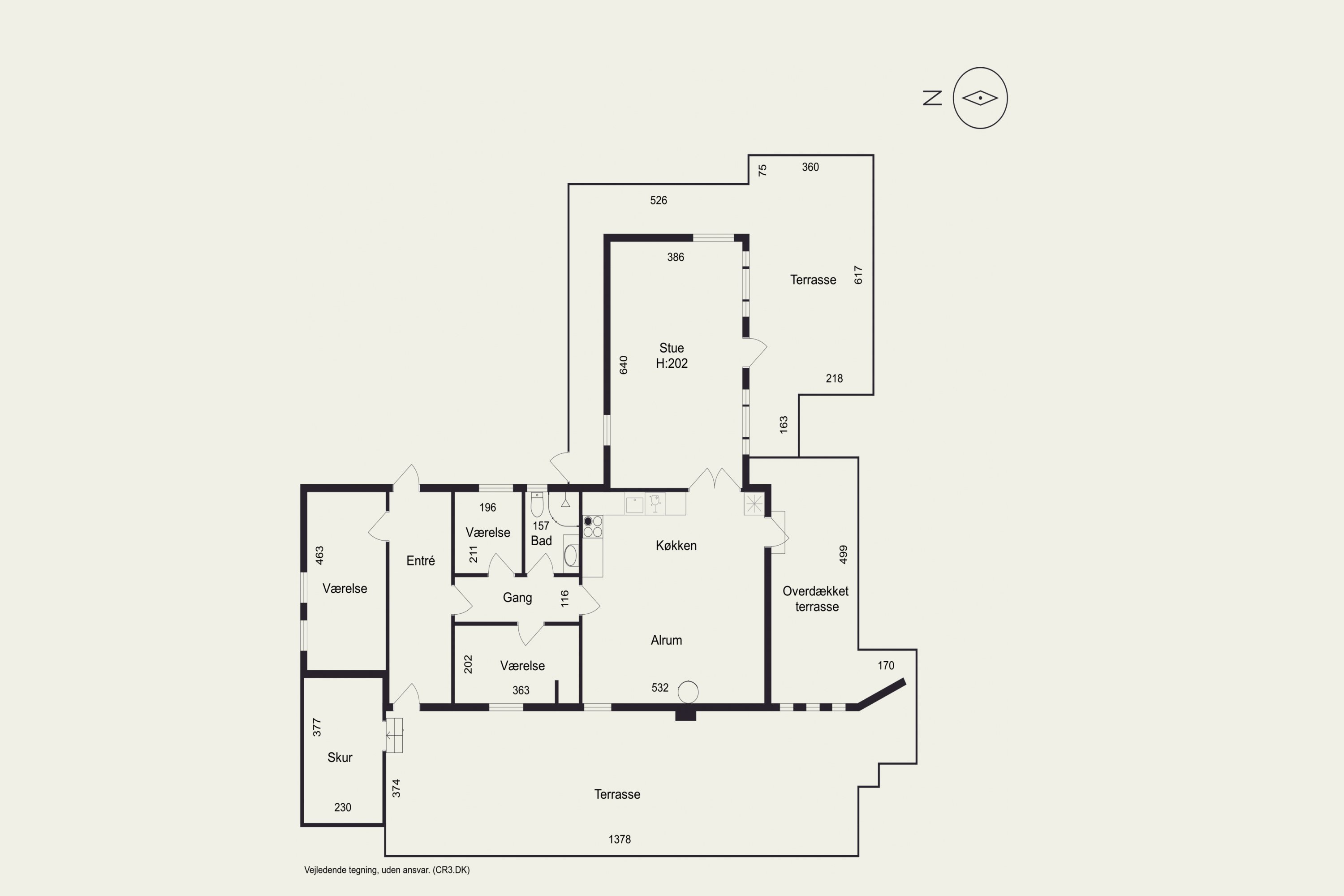 Plantegninger billede af Lars Krandsvej 7, Klint, 4500 Nykøbing Sj