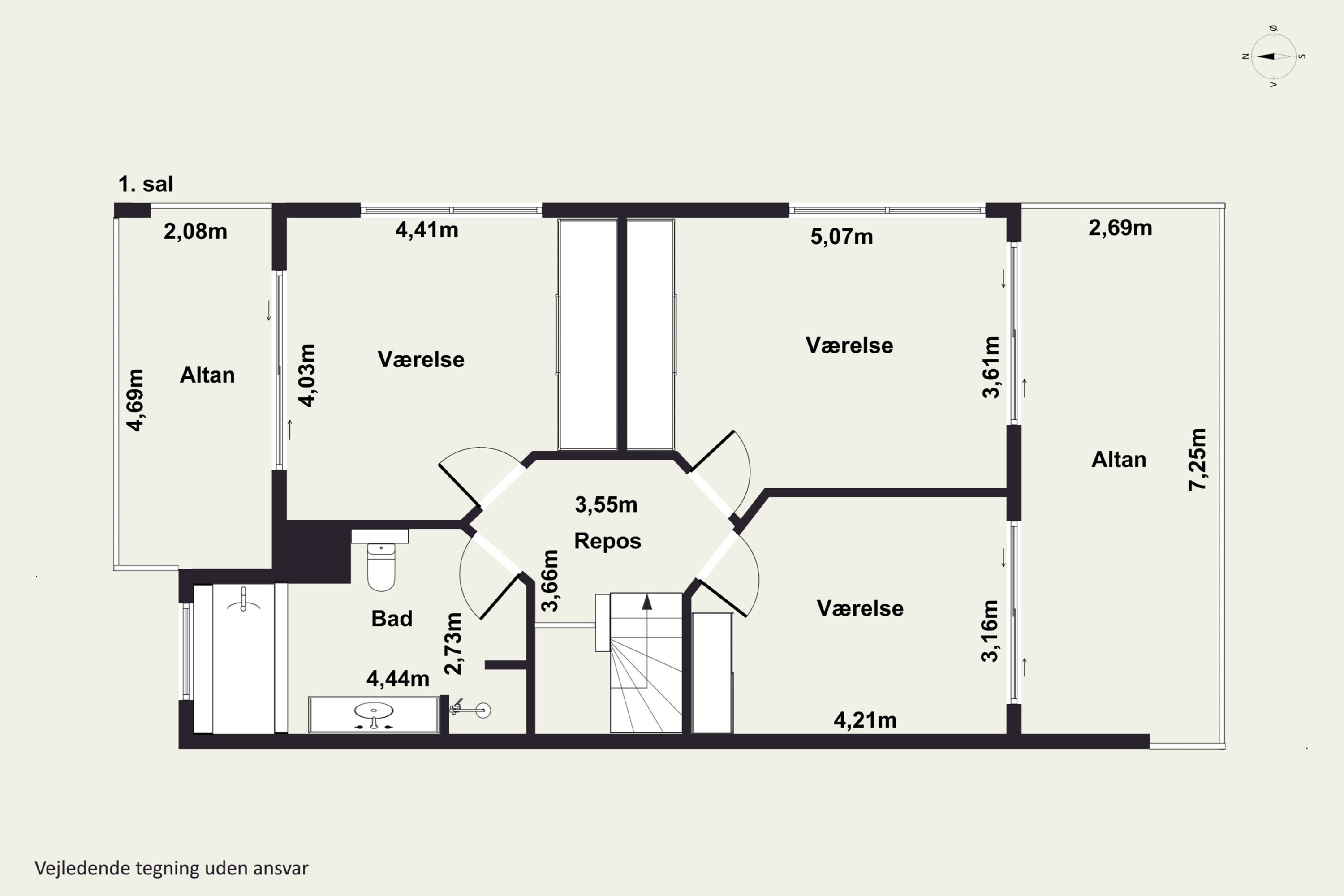 Plantegninger billede af Stisager 88A, 2600 Glostrup