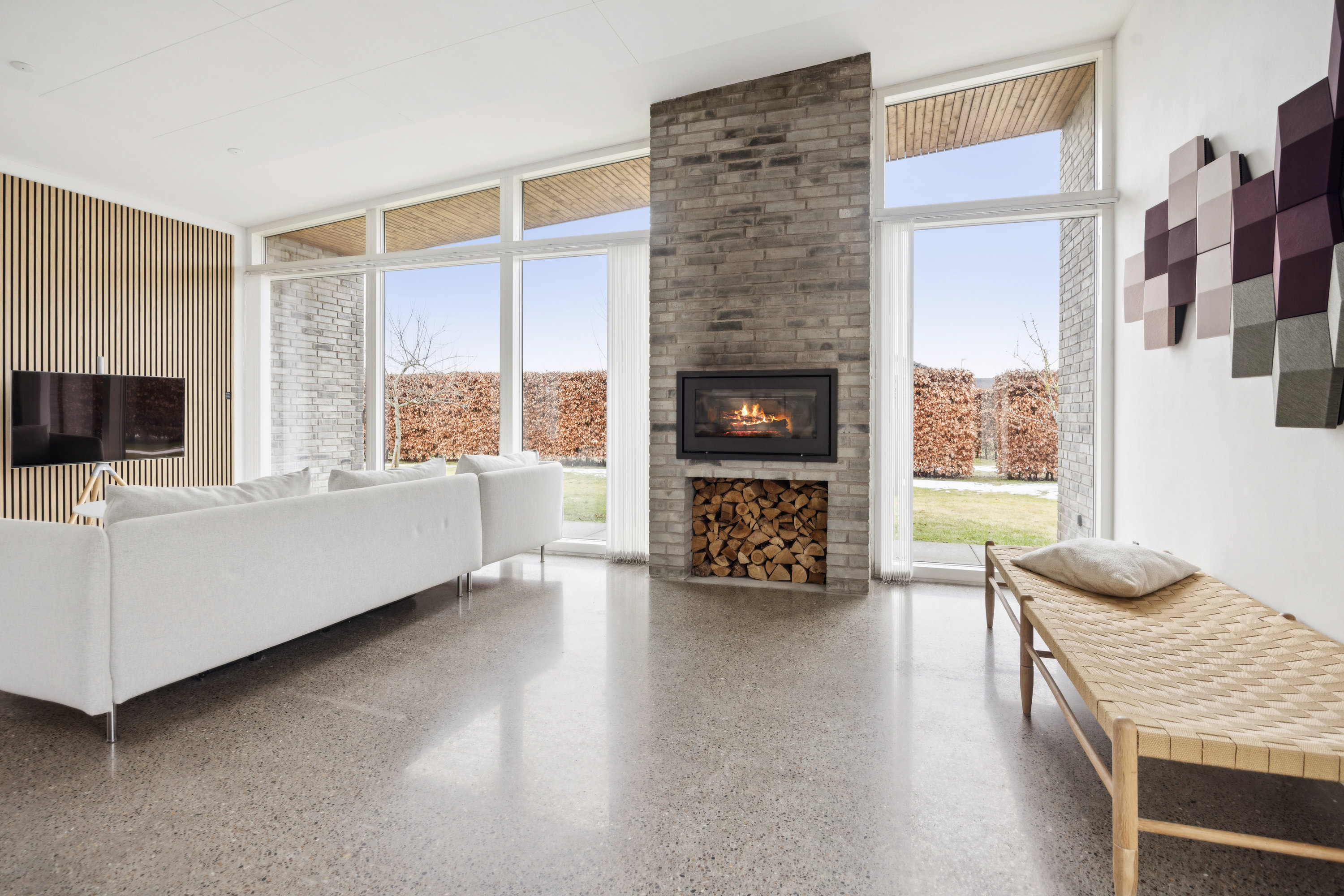 Fremhævet stue billede i fuldskærmstilstand. Billede af Gustav Zimmersvej 108, Nørhalne, 9430 Vadum