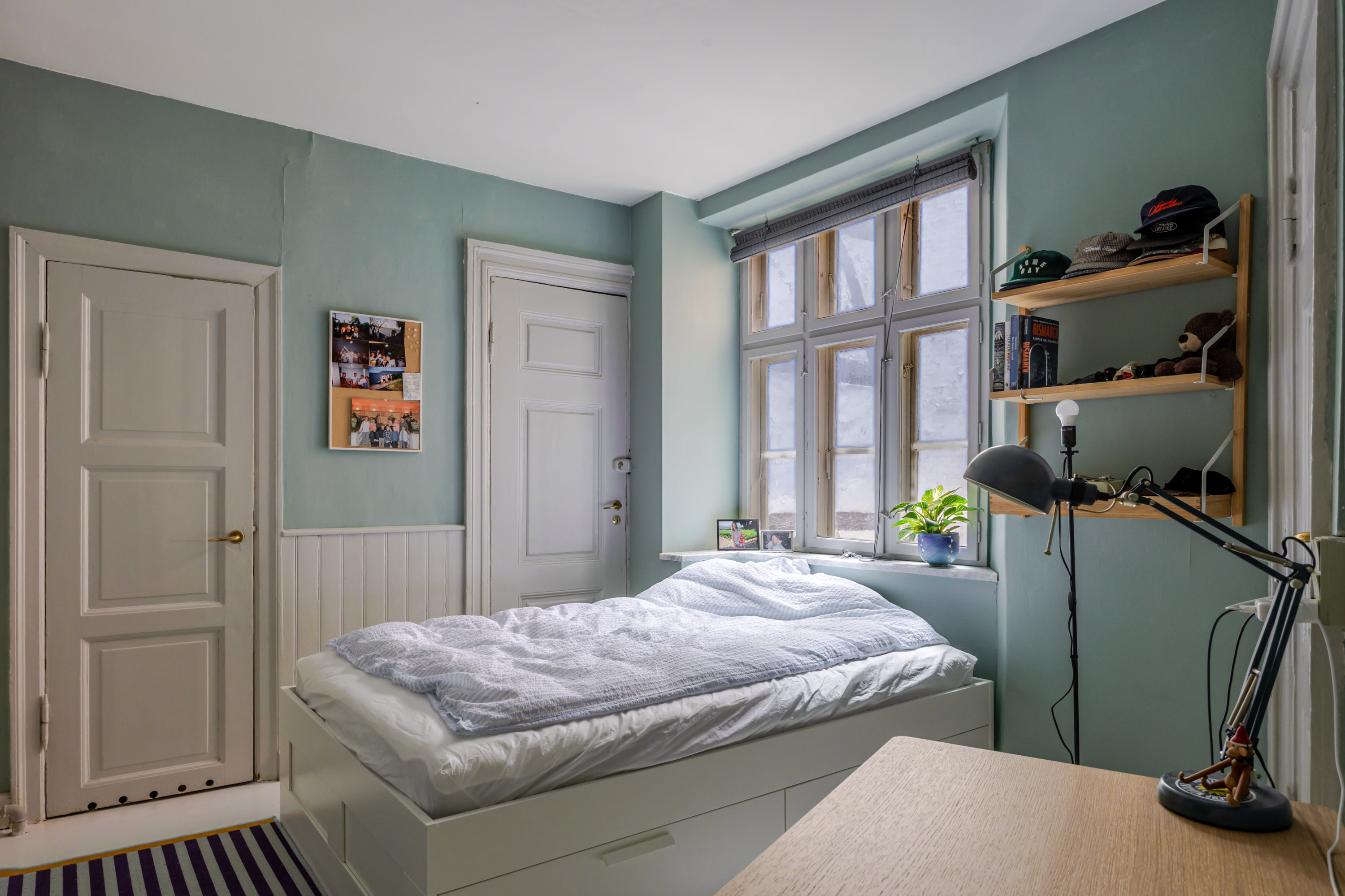 Fremhævet soveværelse billede i fuldskærmstilstand. Billede af Nyhavn 23, 1., 1051 København K