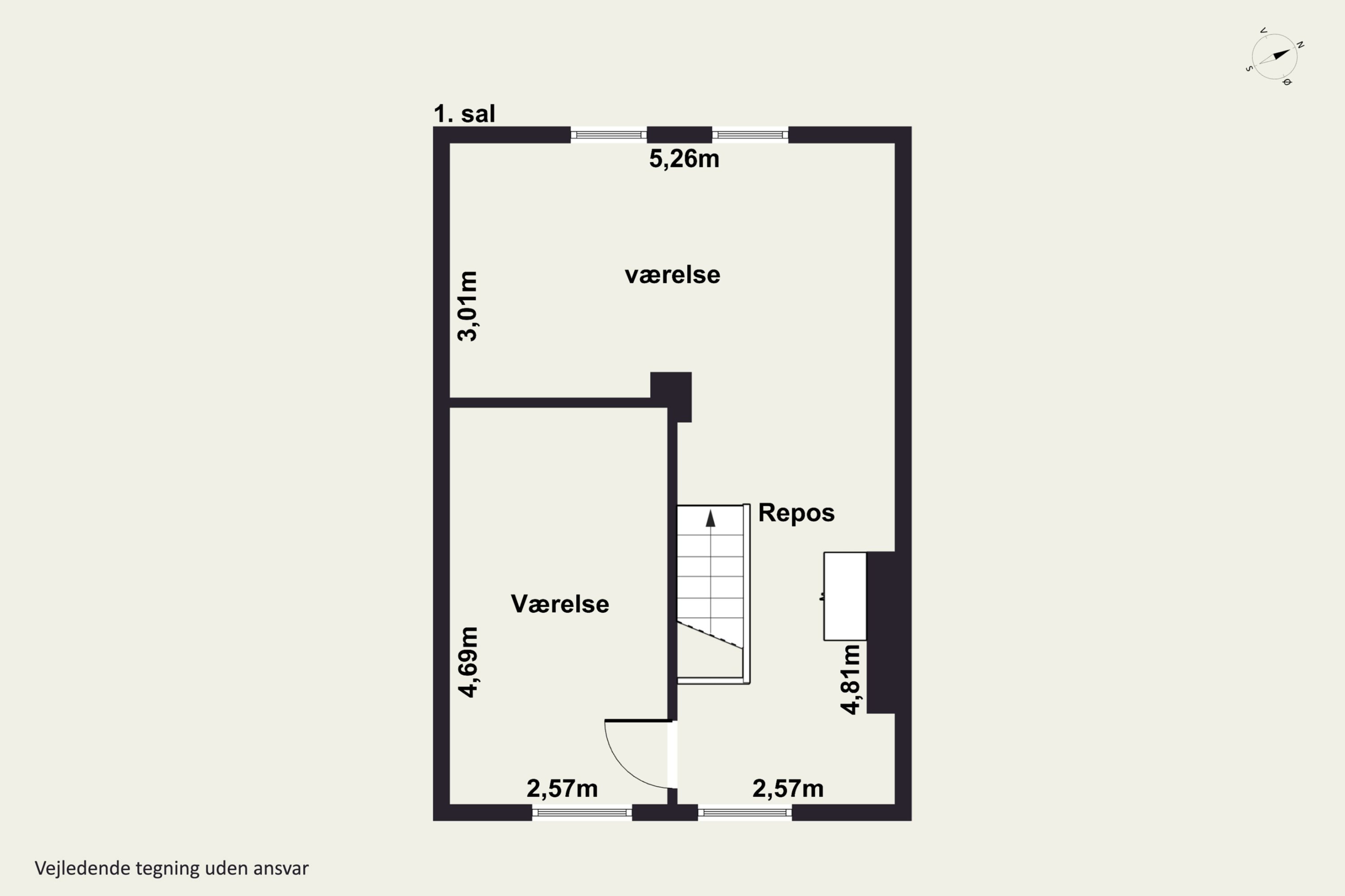 Plantegninger billede af Smedevej 2, 4400 Kalundborg