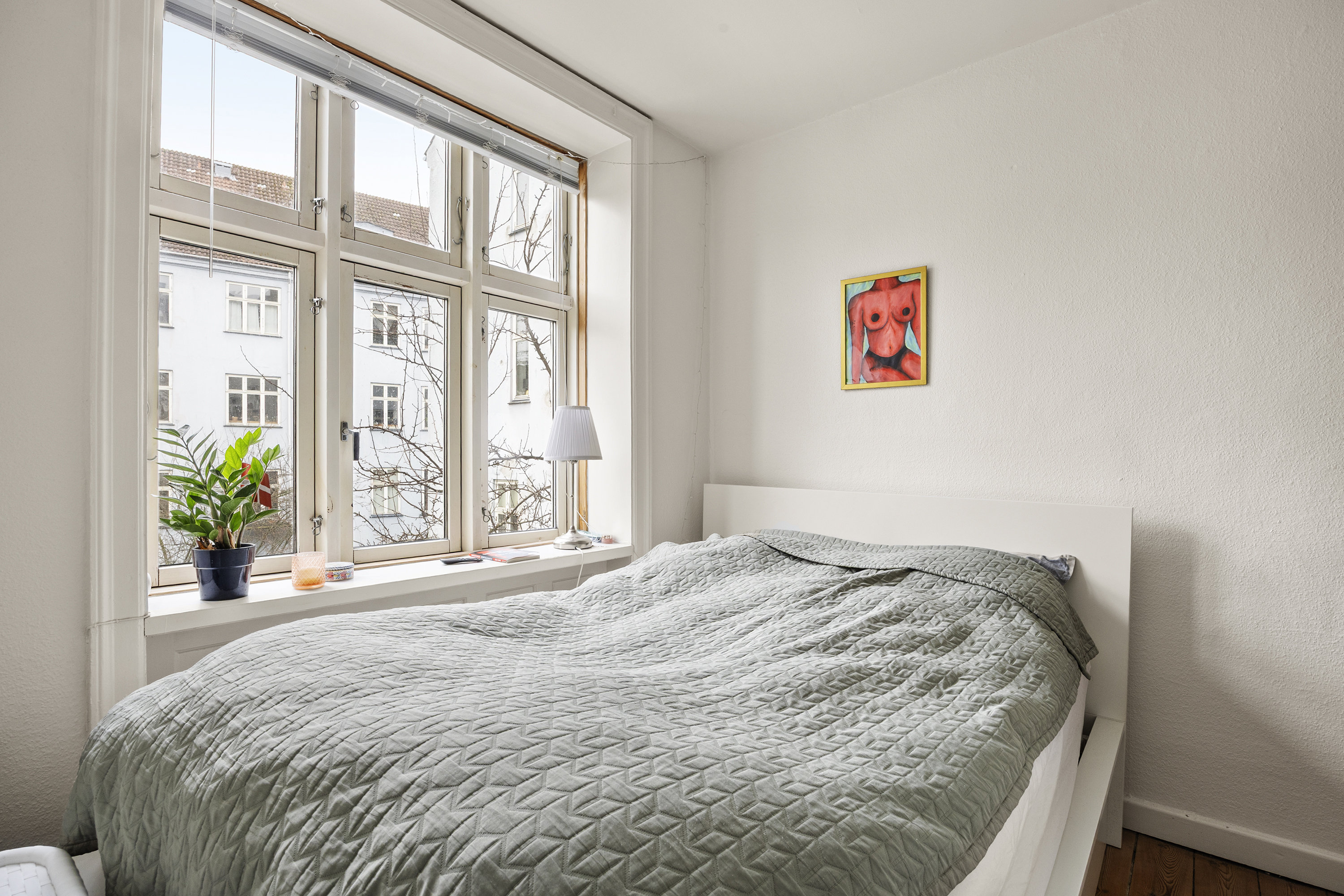 Fremhævet soveværelse billede i fuldskærmstilstand. Billede af Åboulevard 34B, 2. tv., 2200 København N