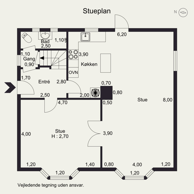 Plantegninger billede af Aabenraavej 33, 6100 Haderslev