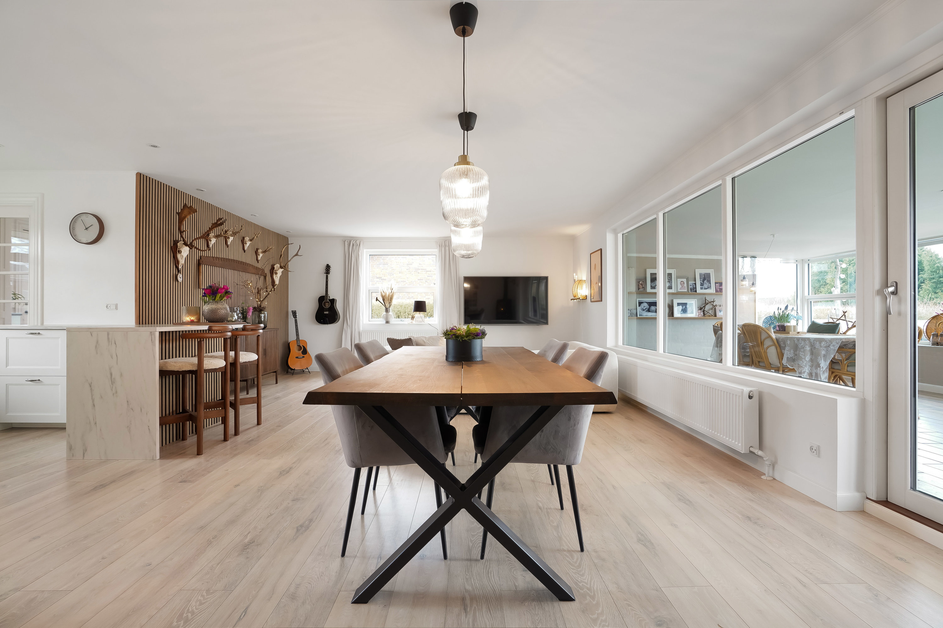 Fremhævet stue billede i fuldskærmstilstand. Billede af Toftevej 15, Gelsted, 5591 Gelsted