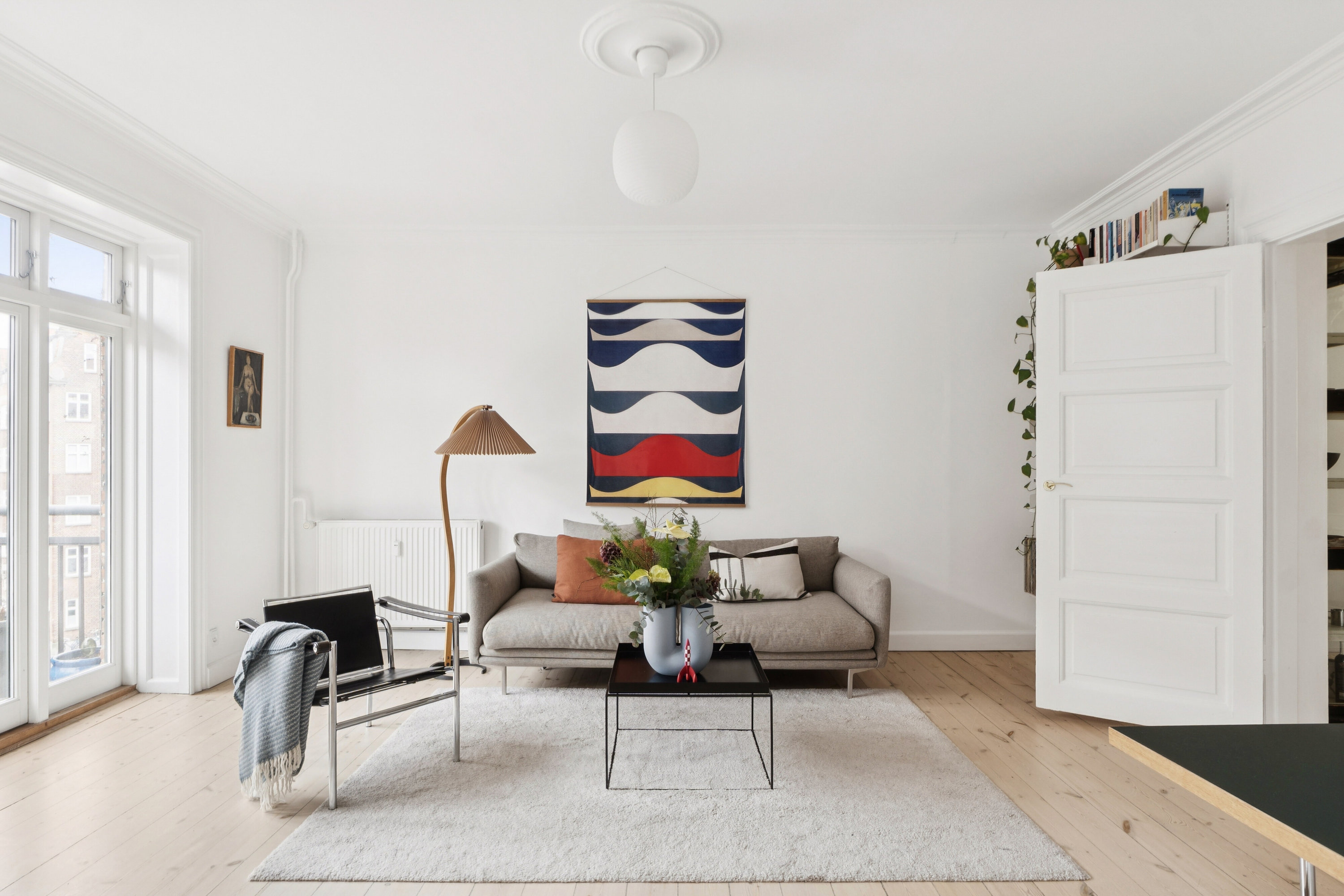 Fremhævet stue billede i fuldskærmstilstand. Billede af Snorresgade 2, 3. tv., 2300 København S