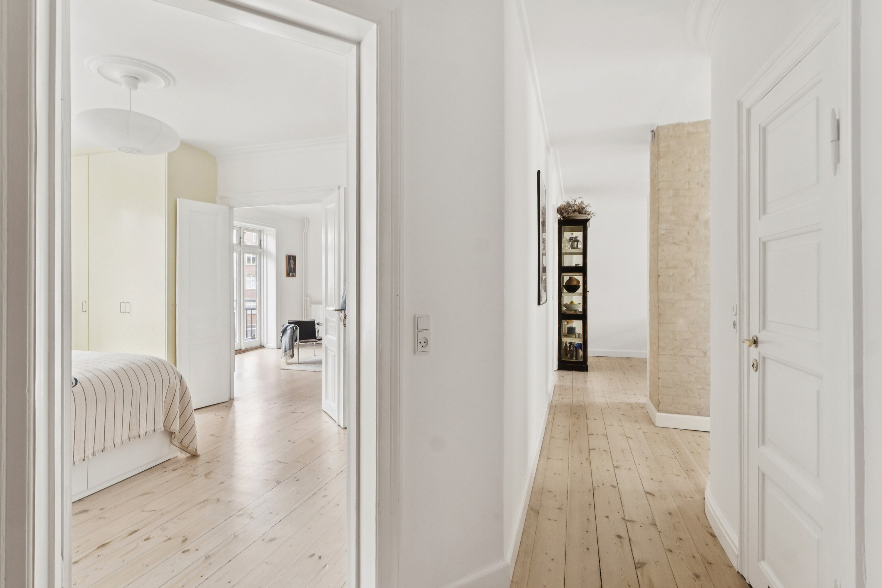 Fremhævet gang billede i fuldskærmstilstand. Billede af Snorresgade 2, 3. tv., 2300 København S