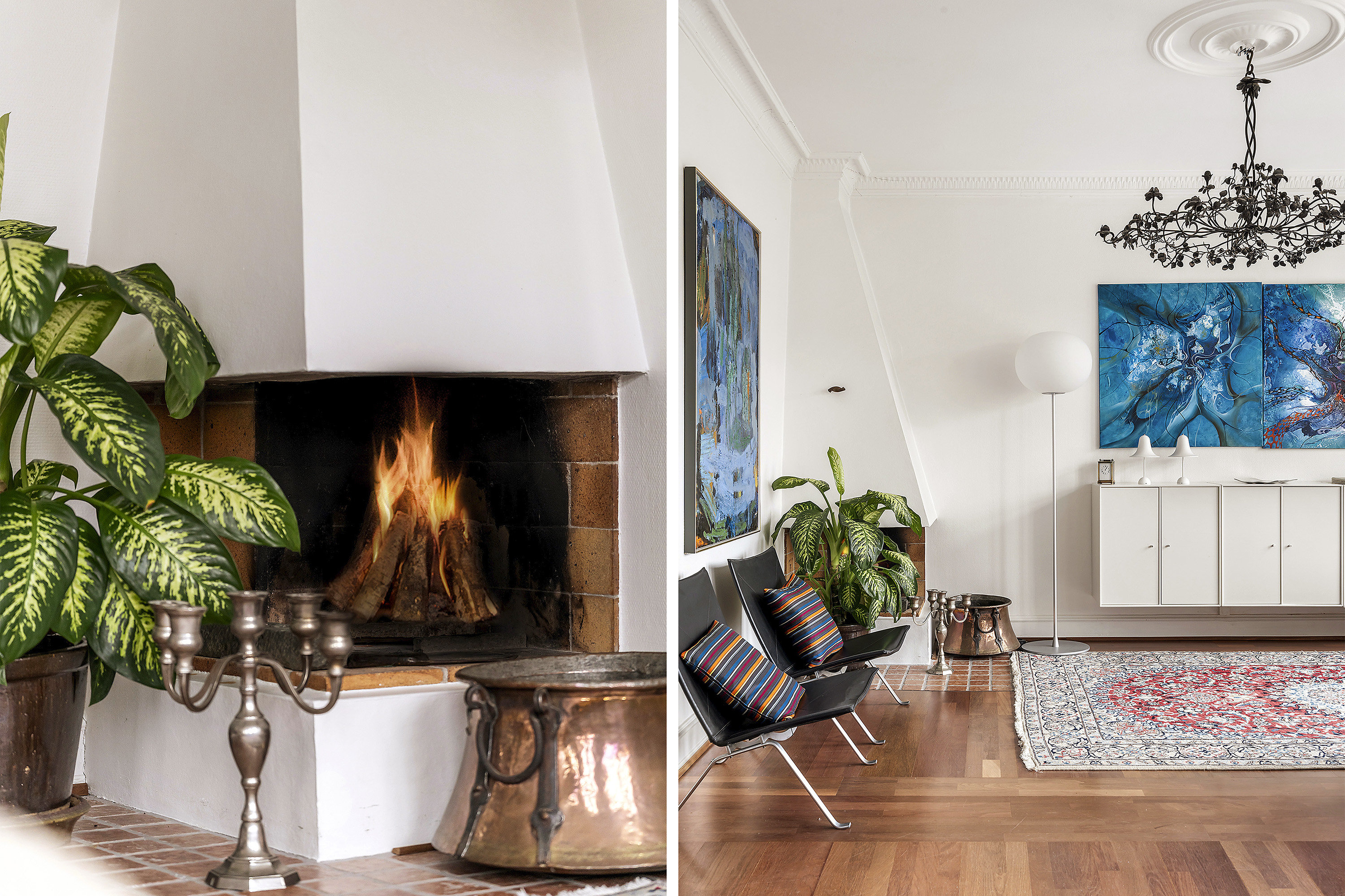 Fremhævet stue billede i fuldskærmstilstand. Billede af Teglgårdsvej 51, 1. tv., 2920 Charlottenlund