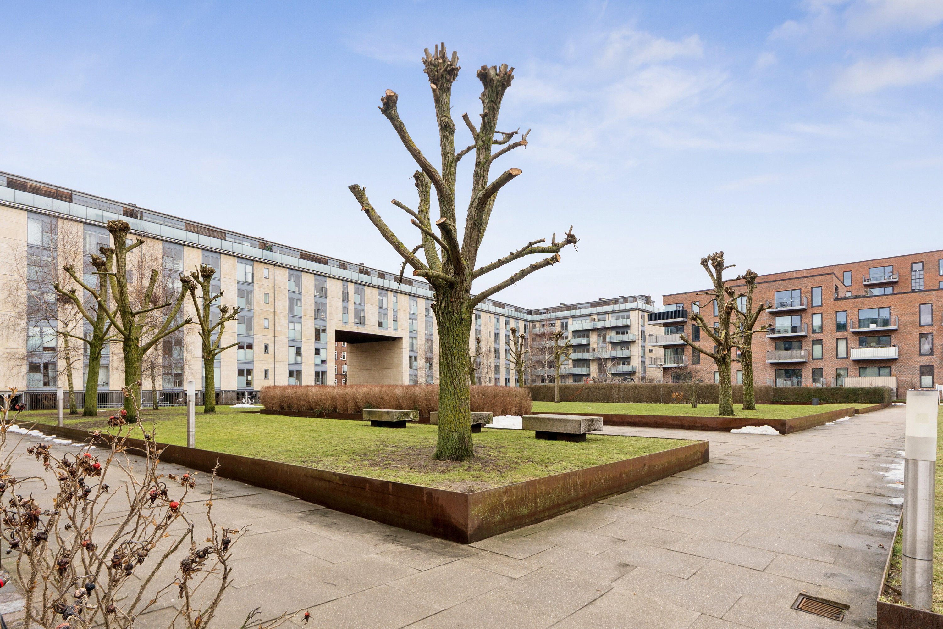 Fremhævet gårdmiljø billede i fuldskærmstilstand. Billede af Lyneborggade 27, st.. tv., 2300 København S