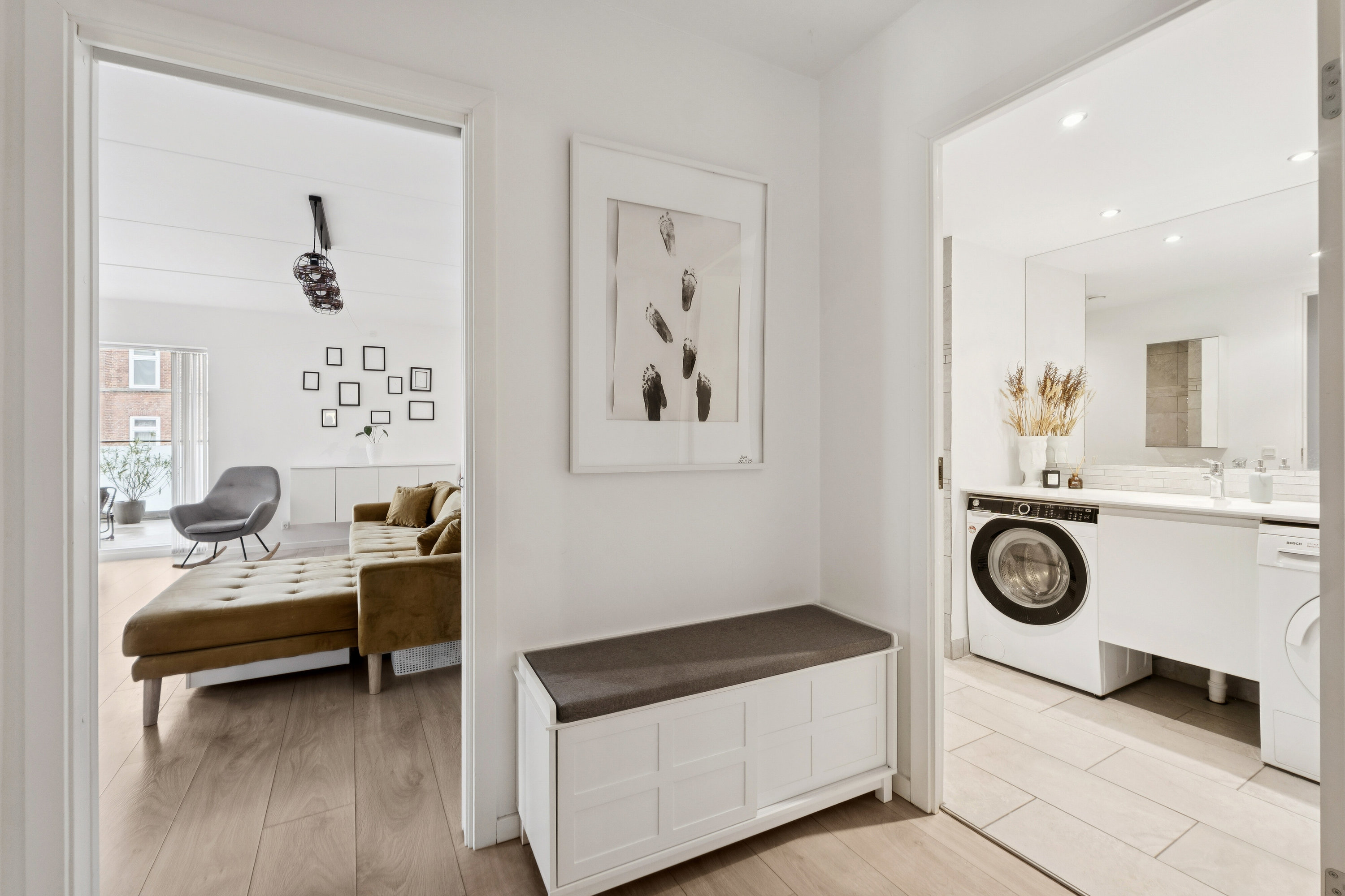 Fremhævet gang billede i fuldskærmstilstand. Billede af Lyneborggade 27, st.. tv., 2300 København S