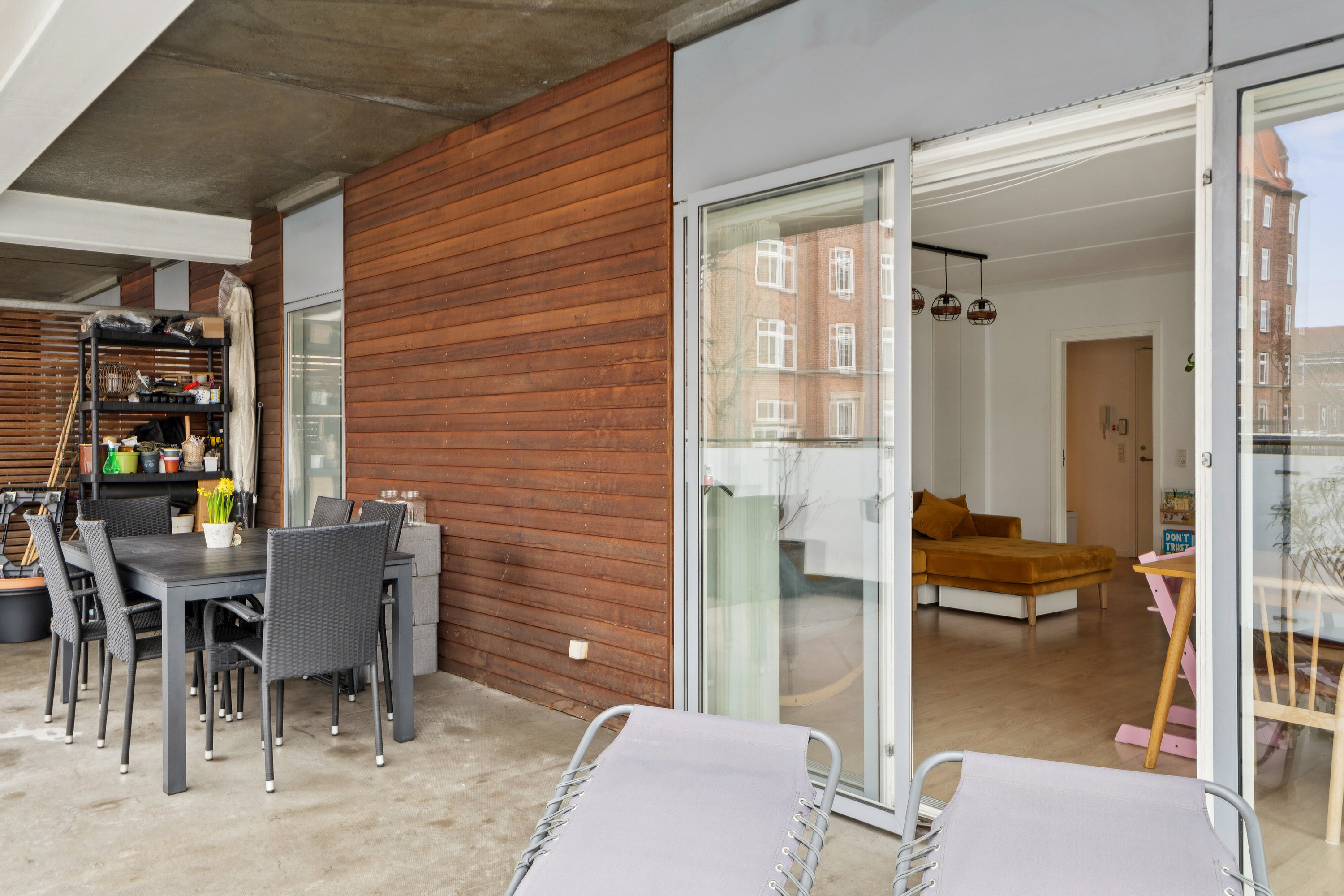 Fremhævet altan billede i fuldskærmstilstand. Billede af Lyneborggade 27, st.. tv., 2300 København S