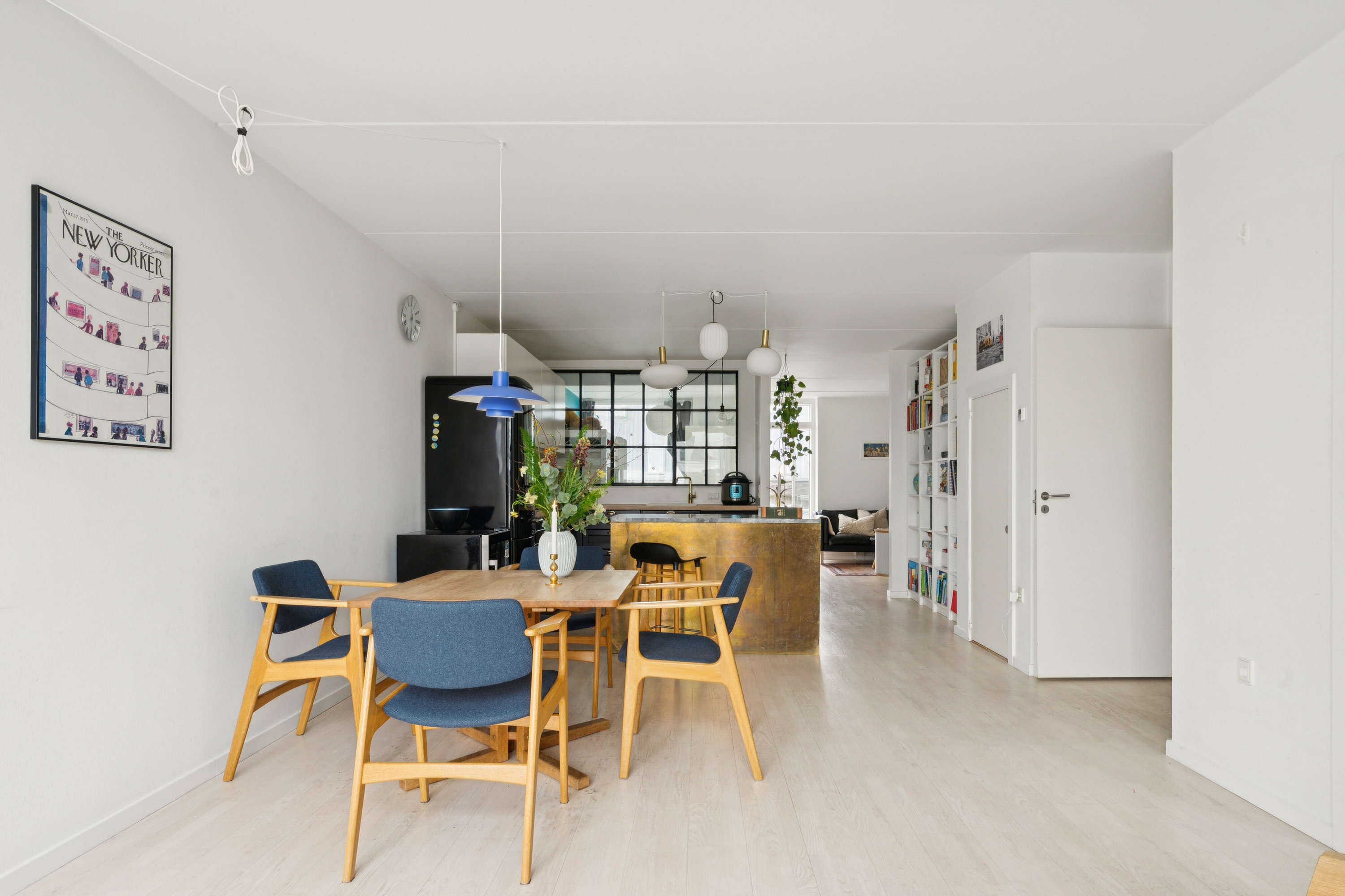 Fremhævet spisestue billede i fuldskærmstilstand. Billede af Klaksvigsgade 7, 5. tv., 2300 København S