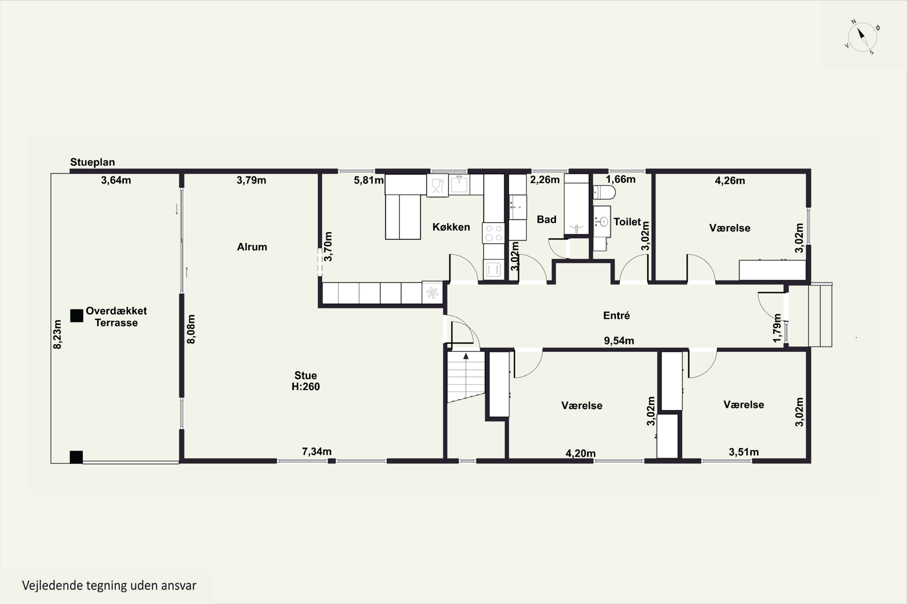 Plantegninger billede af Rødkælkevej 3, 4250 Fuglebjerg