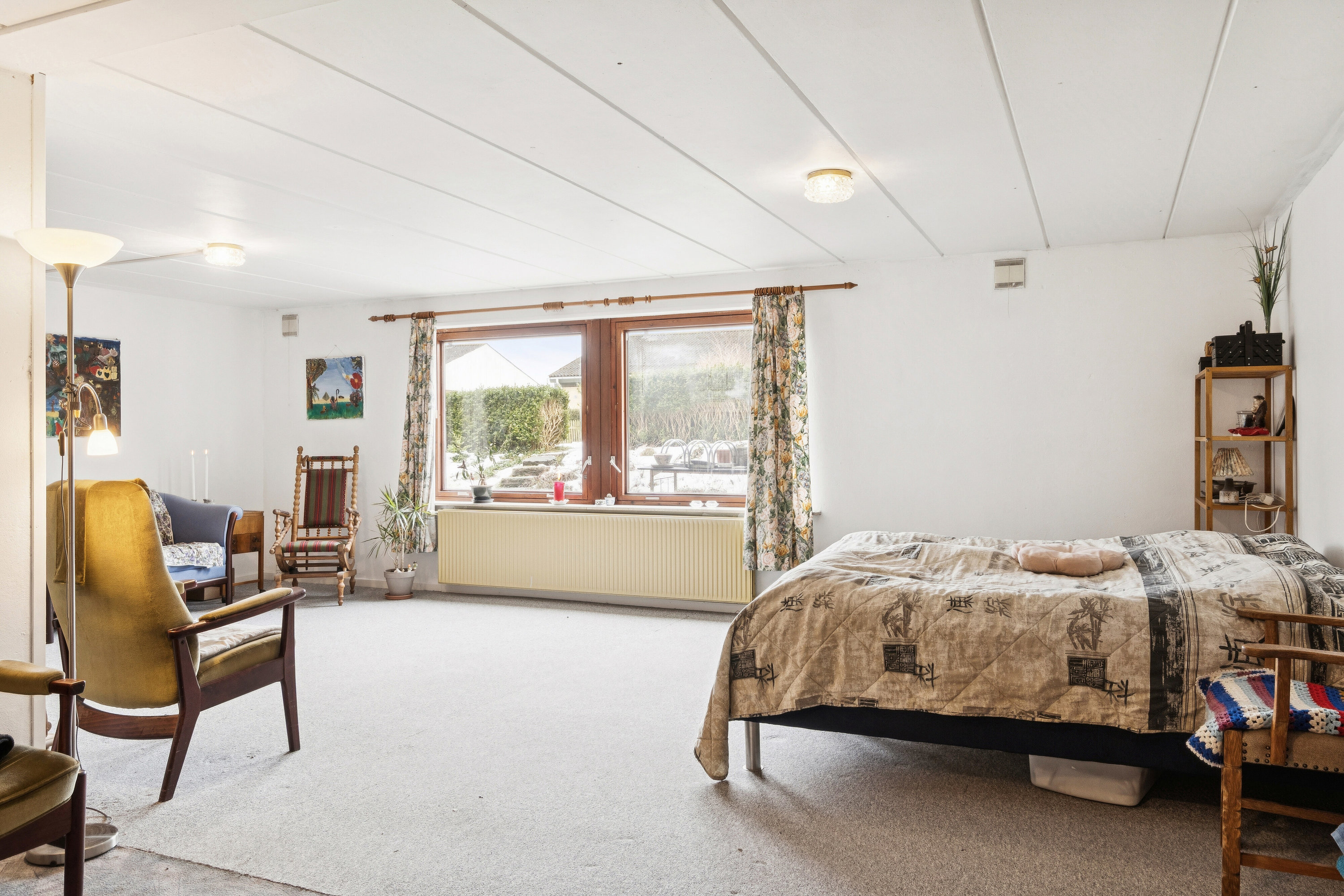 Fremhævet soveværelse billede i fuldskærmstilstand. Billede af Rødkælkevej 3, 4250 Fuglebjerg