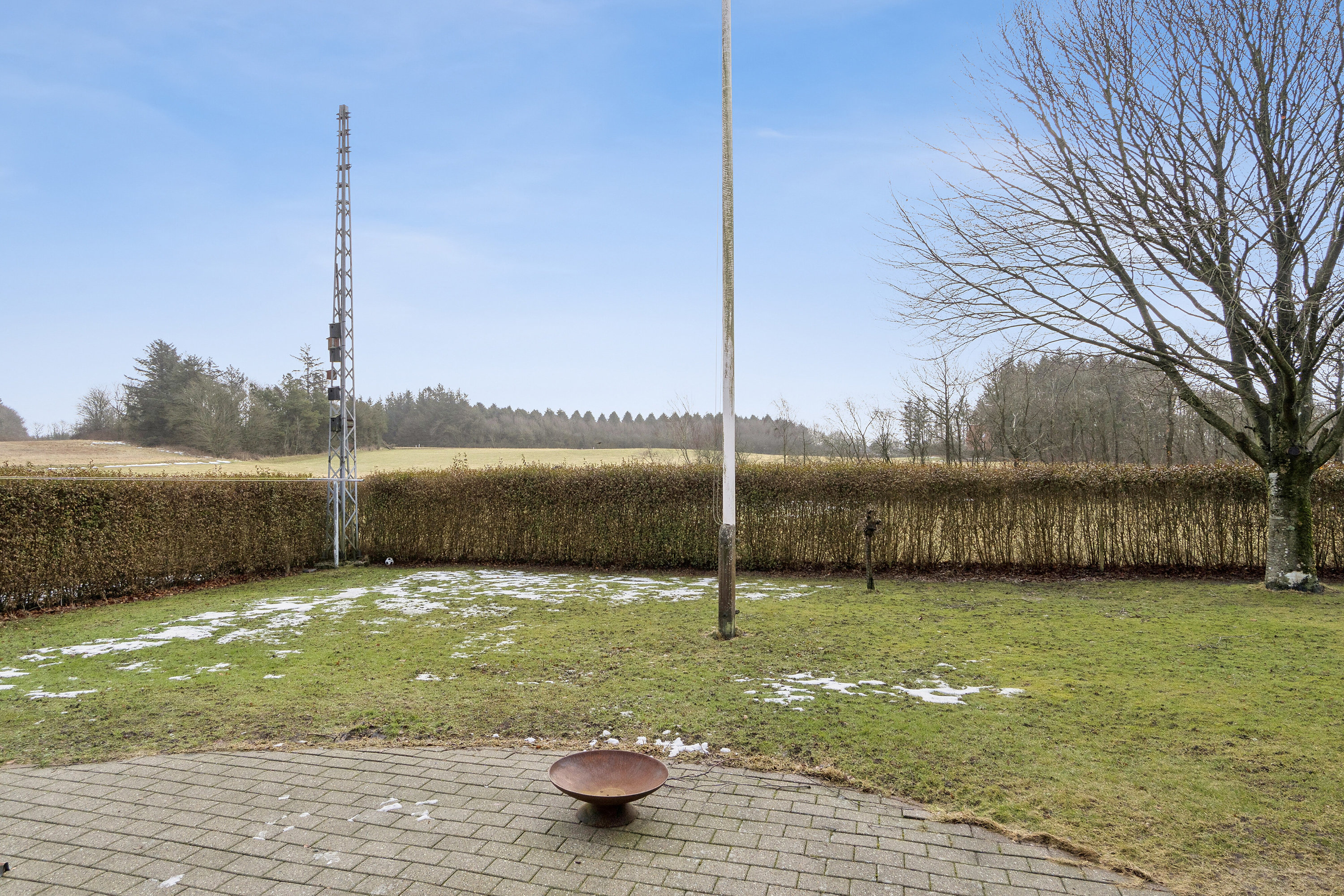 Fremhævet set fra haven billede i fuldskærmstilstand. Billede af Vestervigvej 202, 7752 Snedsted