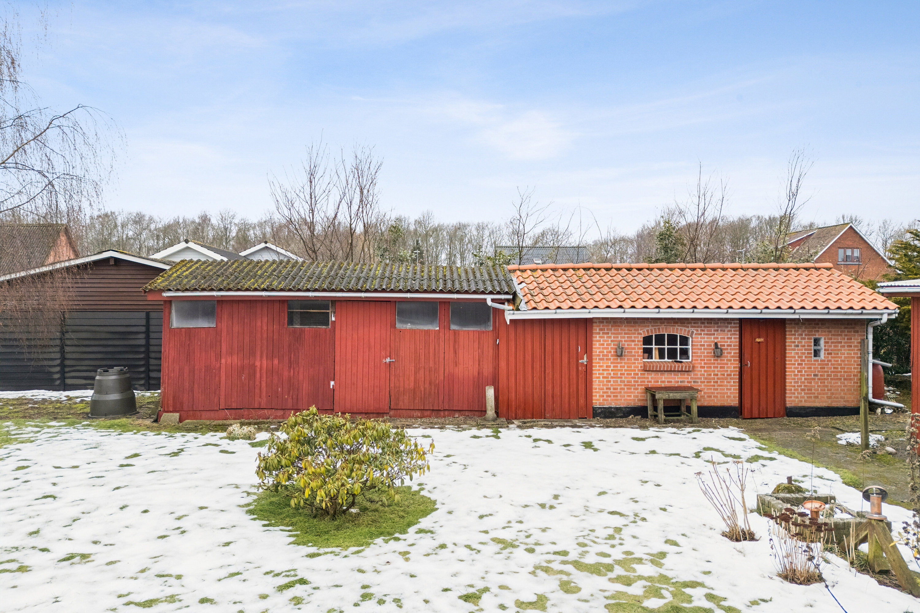 Fremhævet set fra vejen billede i fuldskærmstilstand. Billede af Smedevej 2, 4400 Kalundborg