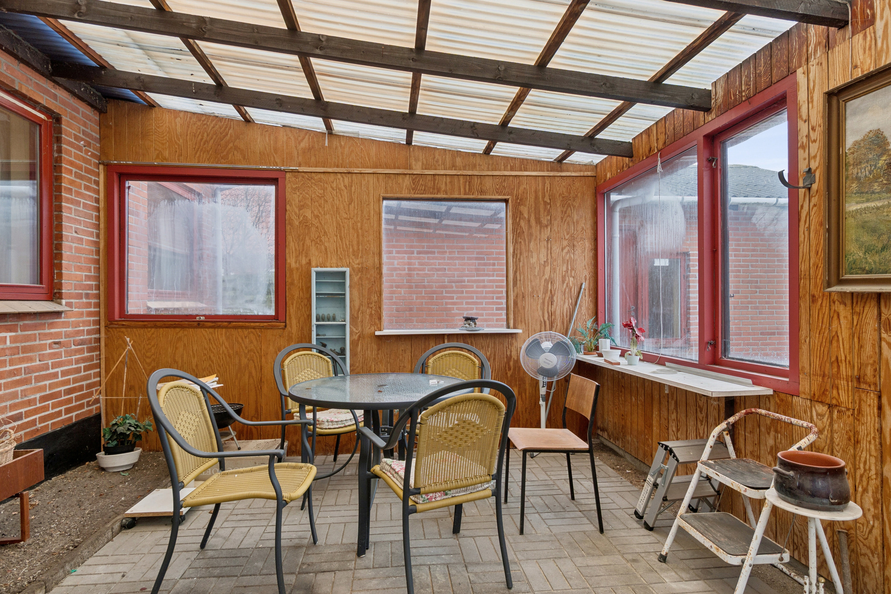 Fremhævet udestue billede i fuldskærmstilstand. Billede af Smedevej 2, 4400 Kalundborg