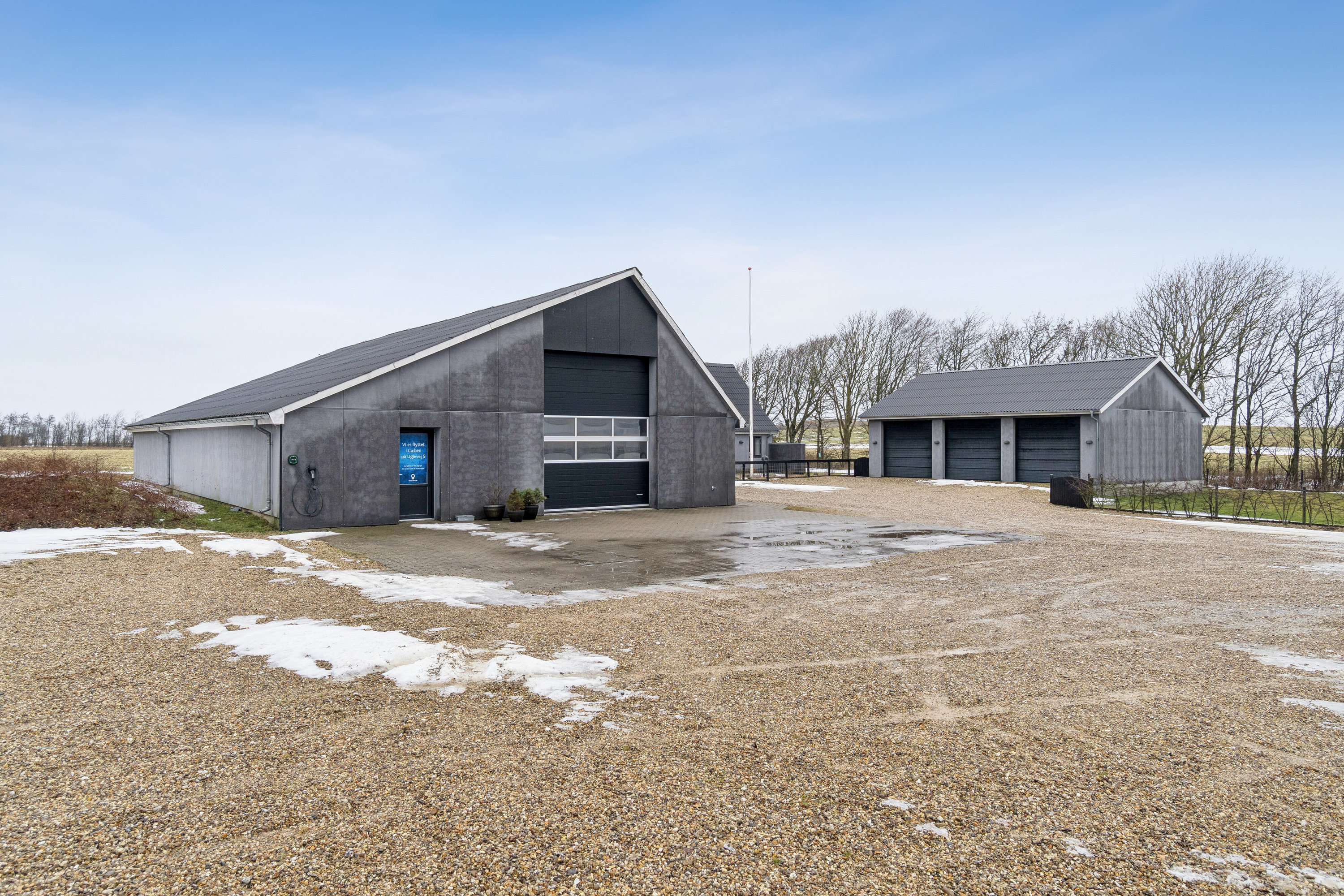 Fremhævet set fra vejen billede i fuldskærmstilstand. Billede af Kjelstrupvej 1, Kjelstrup, 7700 Thisted