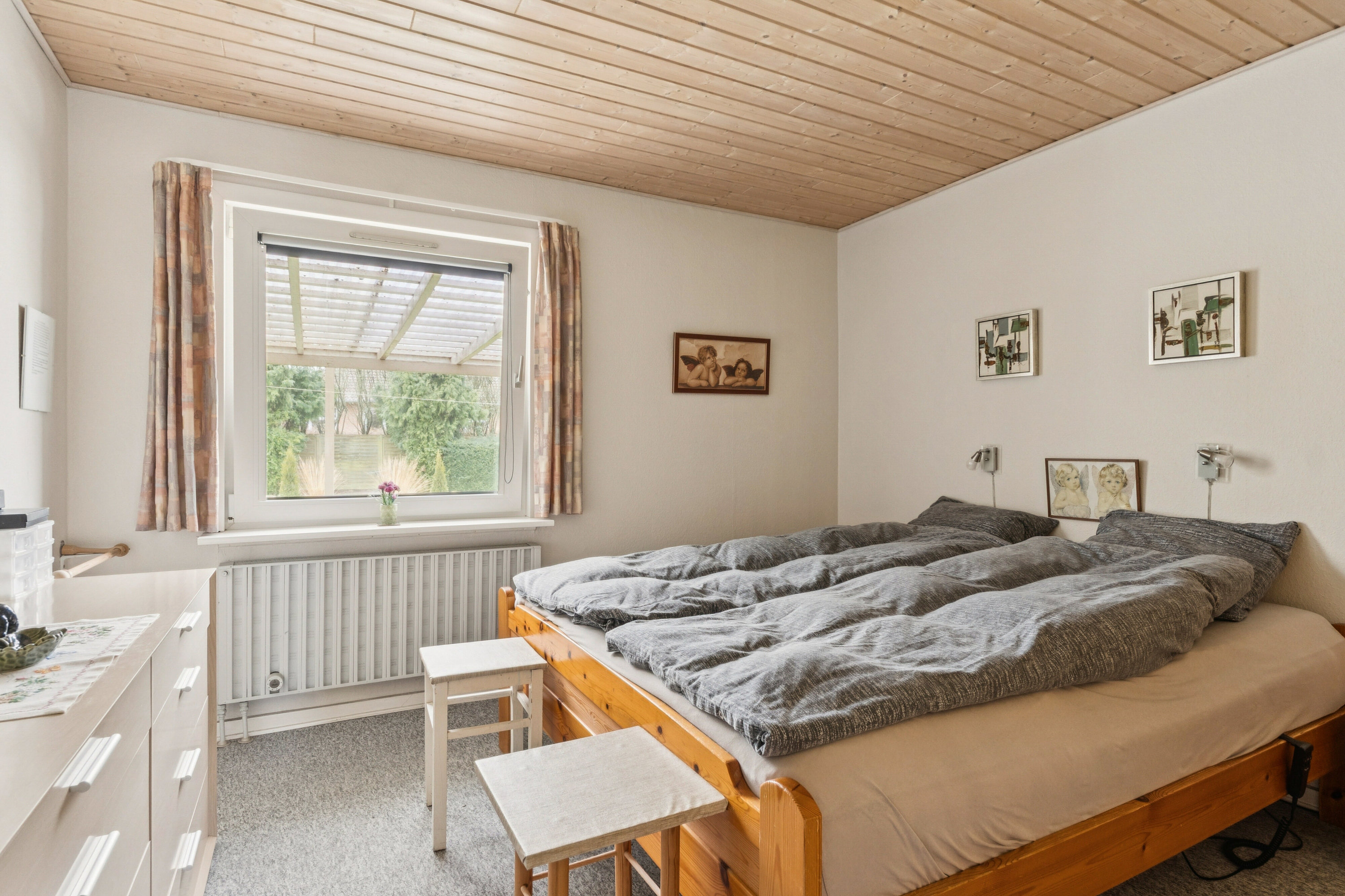 Fremhævet soveværelse billede i fuldskærmstilstand. Billede af Søndervænget 2, Hvidbjerg, 7790 Thyholm