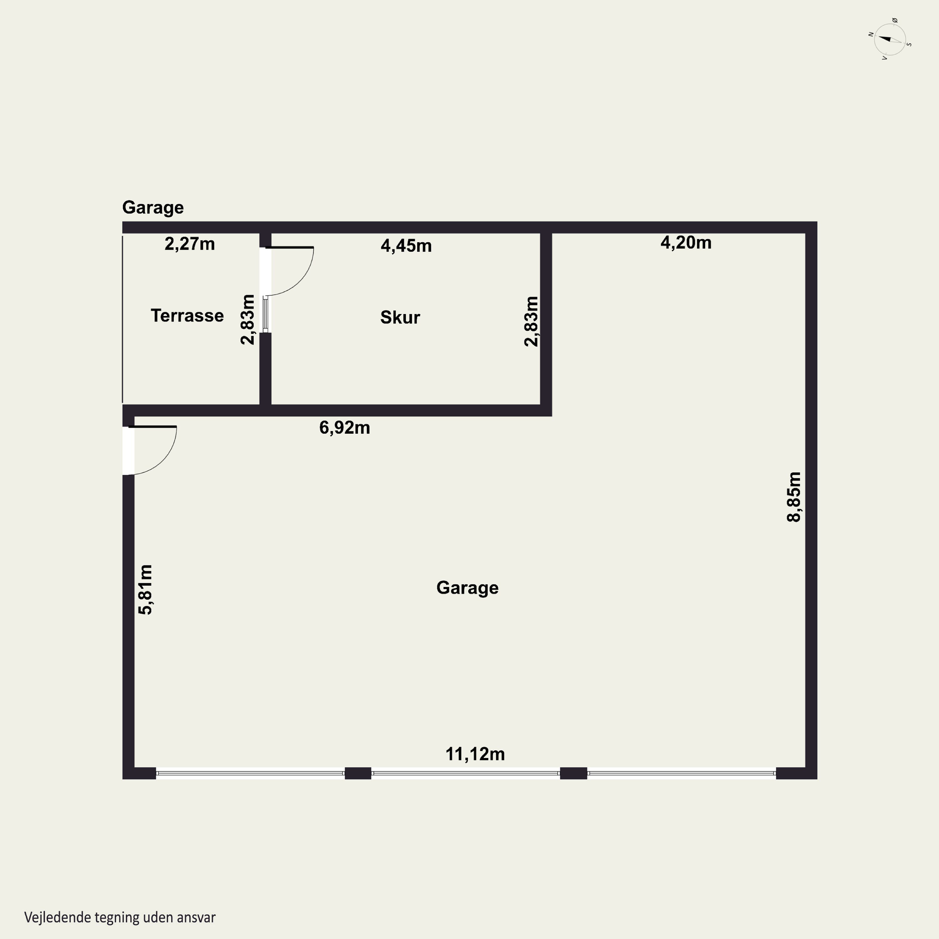 Plantegninger billede af Kjelstrupvej 1, Kjelstrup, 7700 Thisted