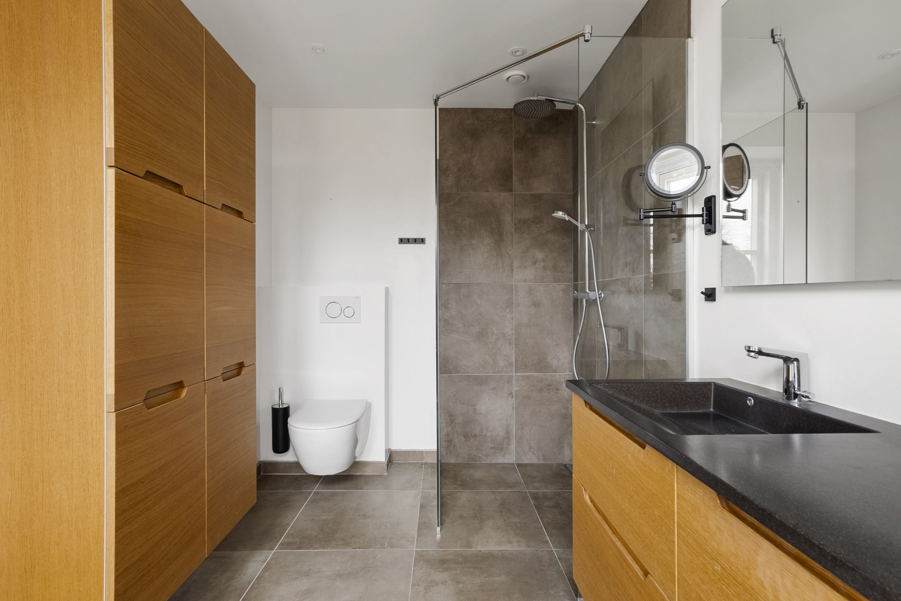 Fremhævet badeværelse billede i fuldskærmstilstand. Billede af Aastrupvej 11C, st.. th., 6100 Haderslev