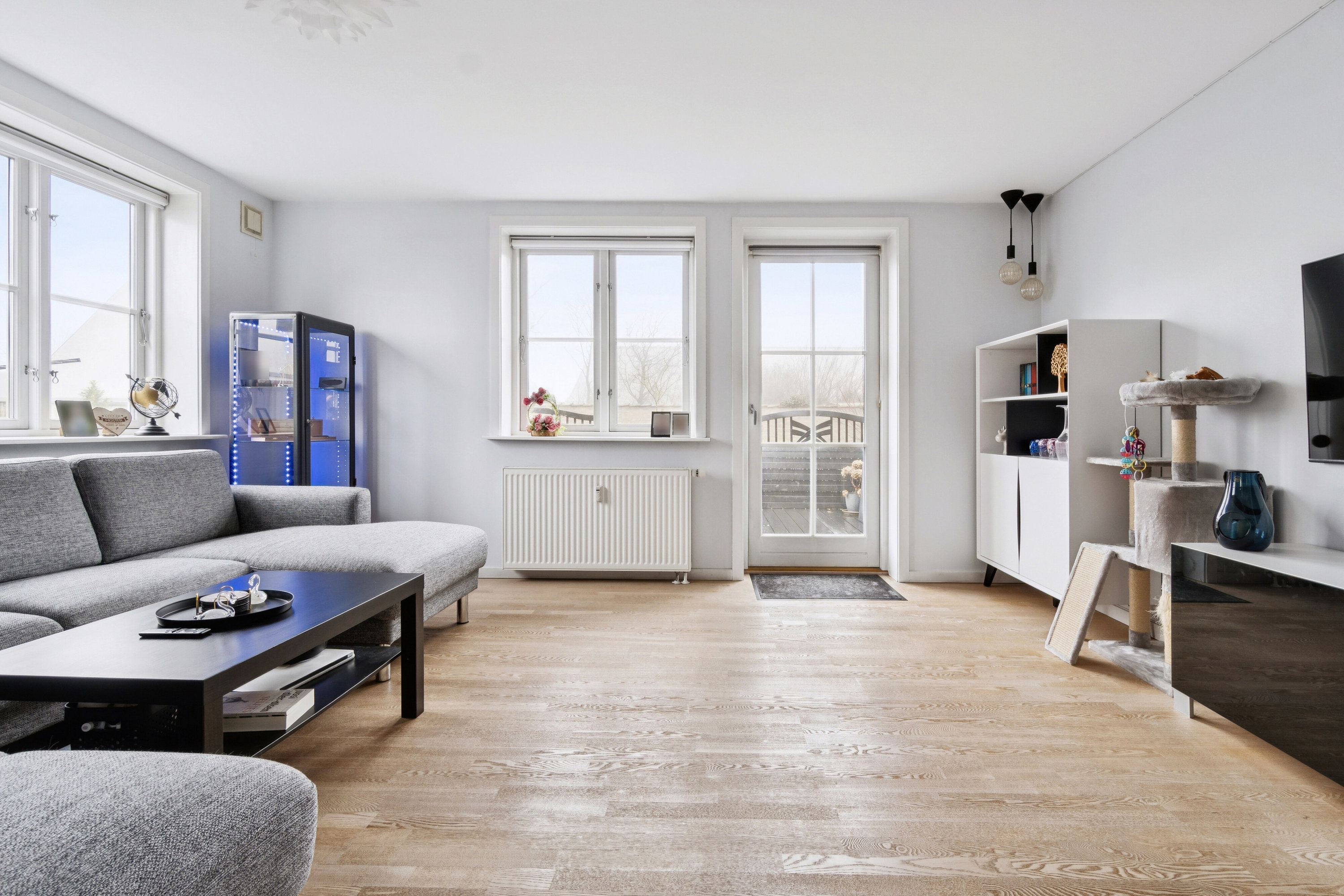 Fremhævet stue billede i fuldskærmstilstand. Billede af Østergade 62D, Rønne, 3700 Rønne