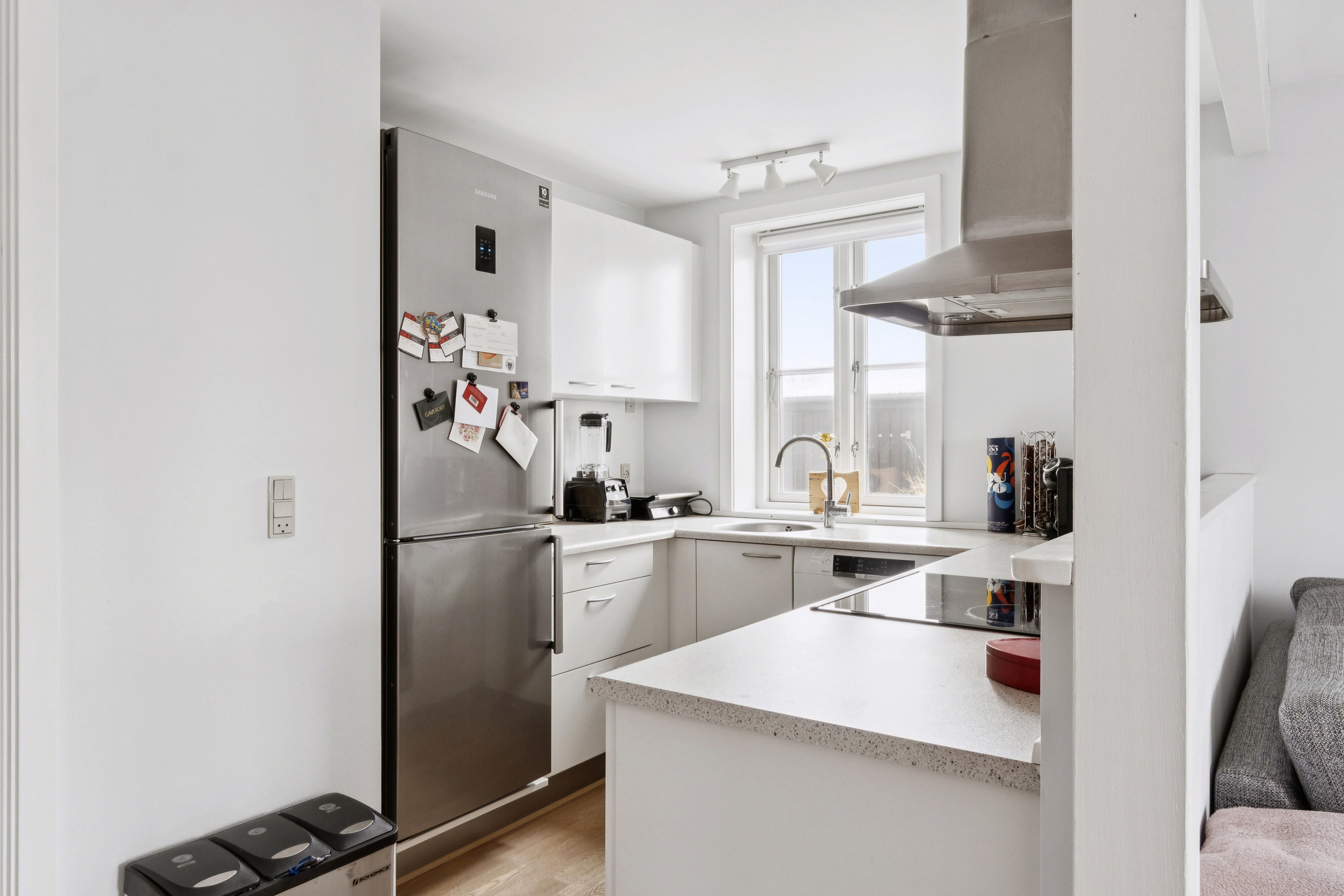 Fremhævet køkken billede i fuldskærmstilstand. Billede af Østergade 62D, Rønne, 3700 Rønne