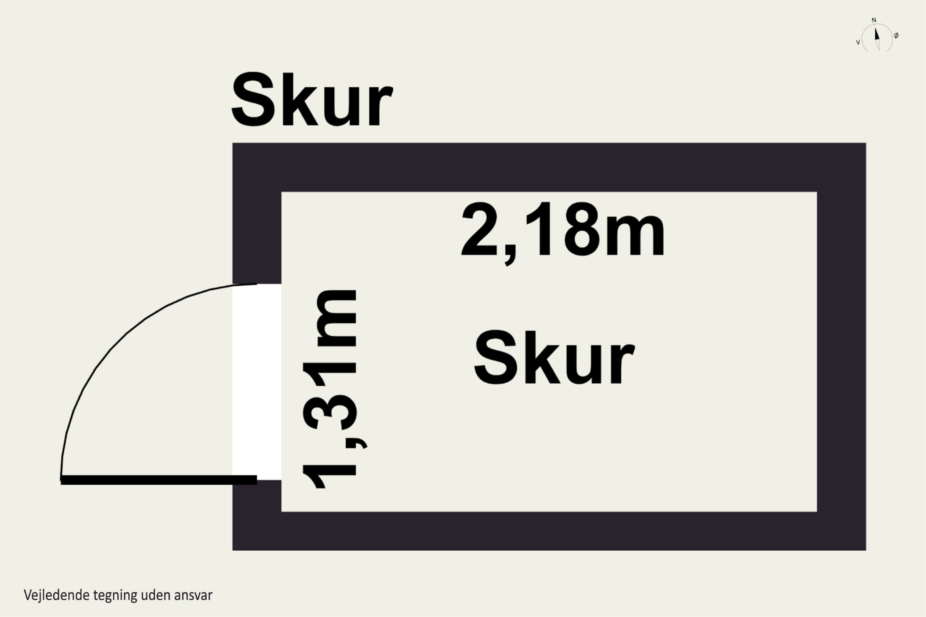 Plantegninger billede af Østergade 62D, Rønne, 3700 Rønne
