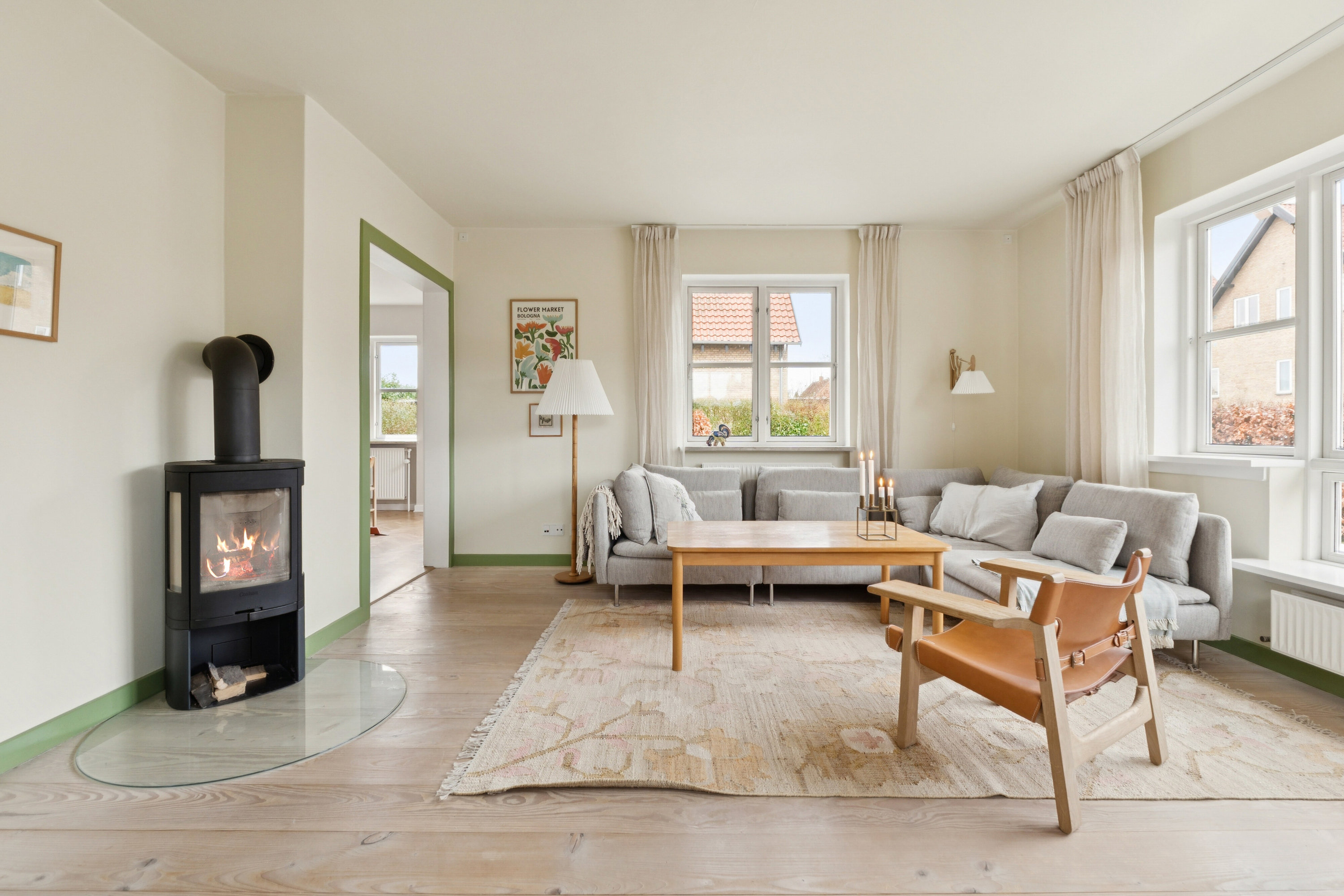 Fremhævet stue billede i fuldskærmstilstand. Billede af Søkildevej 24, 5700 Svendborg