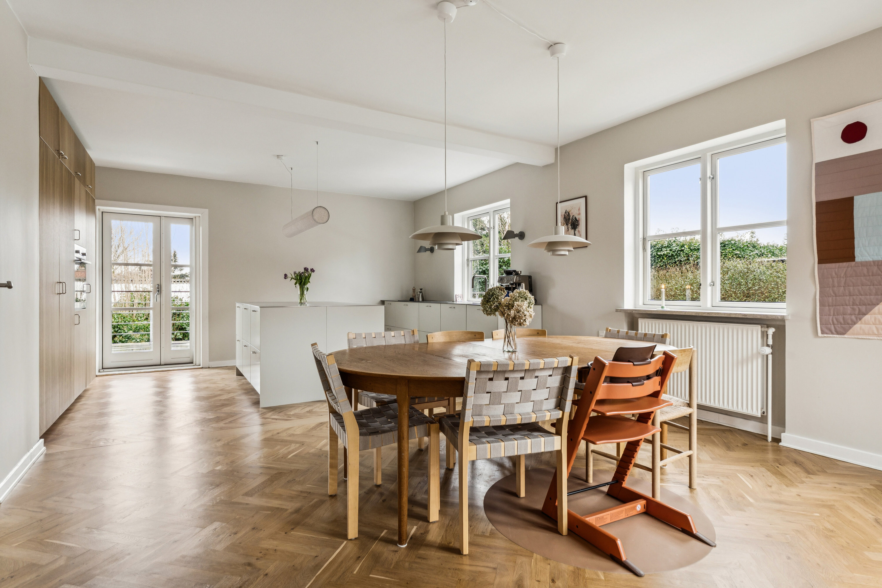 Fremhævet spisestue billede i fuldskærmstilstand. Billede af Søkildevej 24, 5700 Svendborg