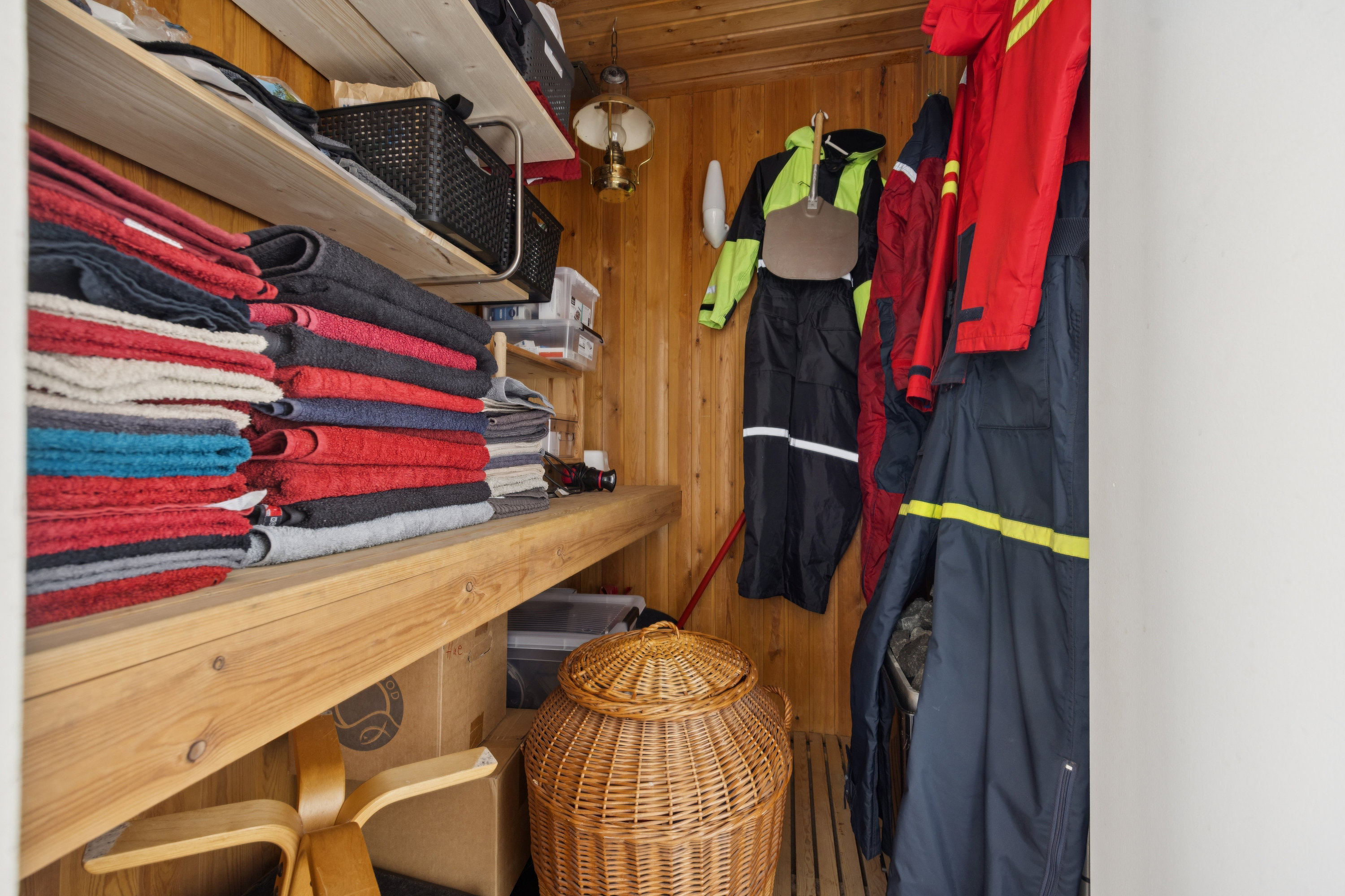 Fremhævet walkin closet billede i fuldskærmstilstand. Billede af Fjordblink 15, 9370 Hals