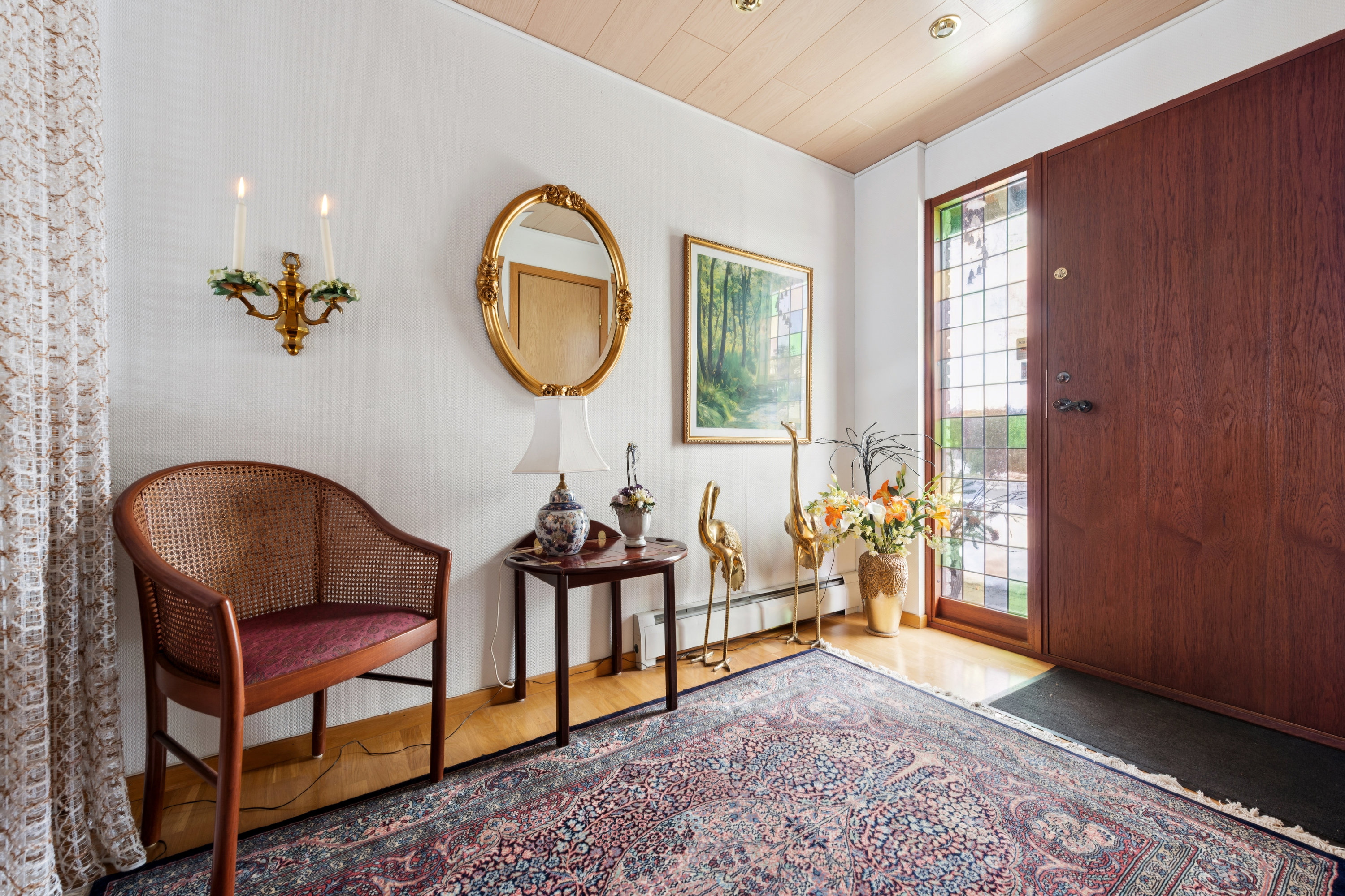 Fremhævet stue billede i fuldskærmstilstand. Billede af Porsager 21, 2620 Albertslund