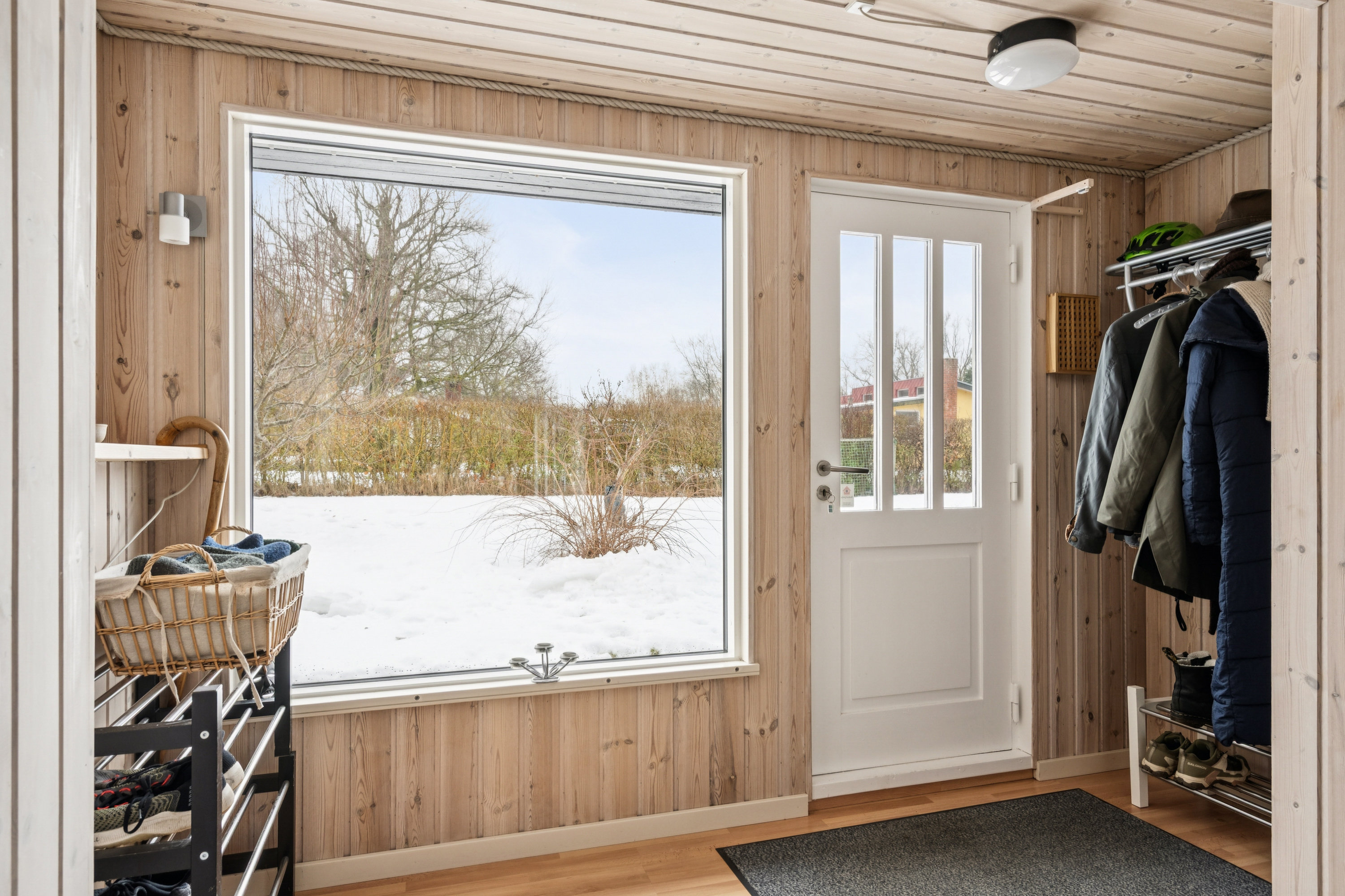 Fremhævet entré billede i fuldskærmstilstand. Billede af Rødkløvervej 4, Skovgårde, 8961 Allingåbro