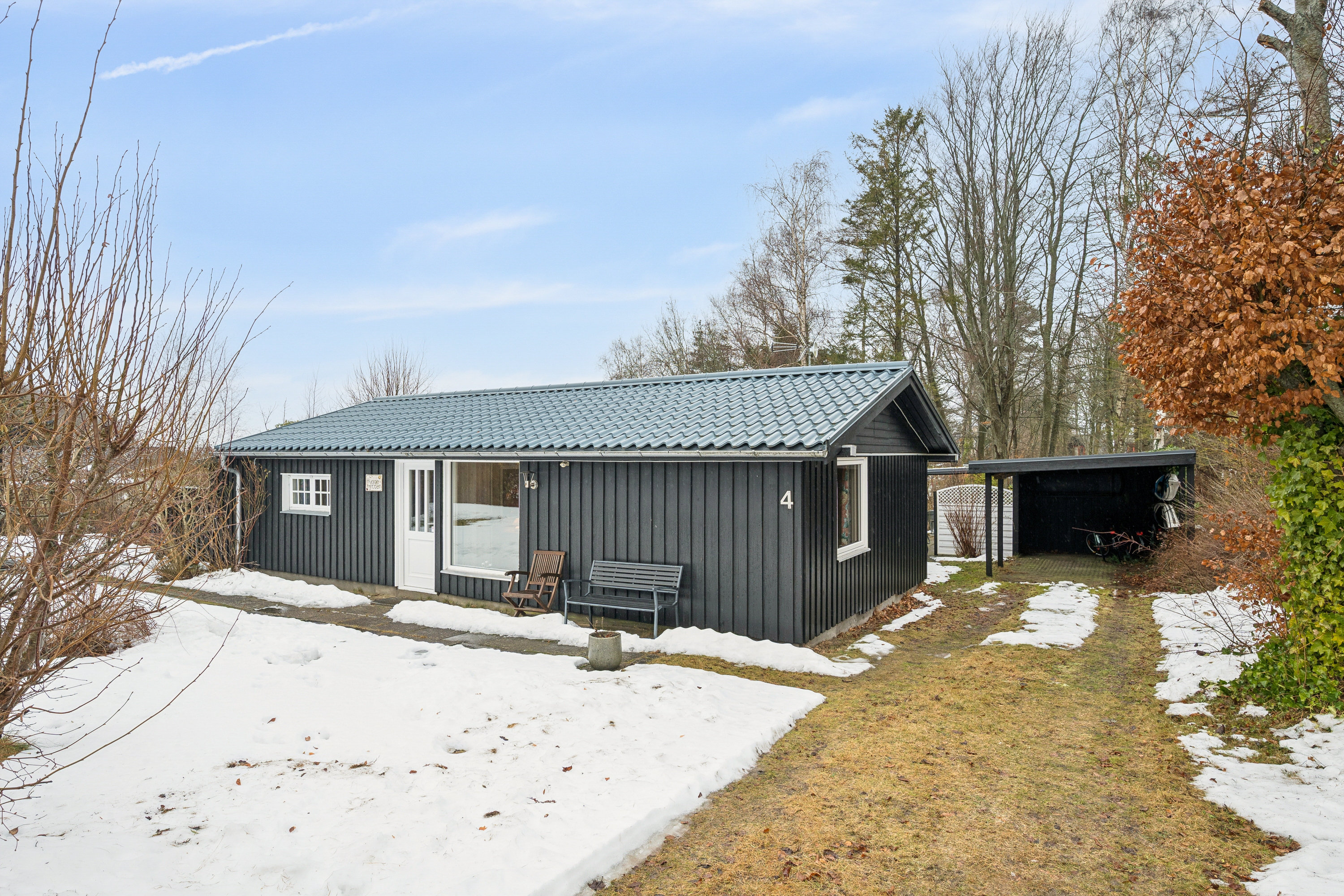 Fremhævet andet billede i fuldskærmstilstand. Billede af Rødkløvervej 4, Skovgårde, 8961 Allingåbro